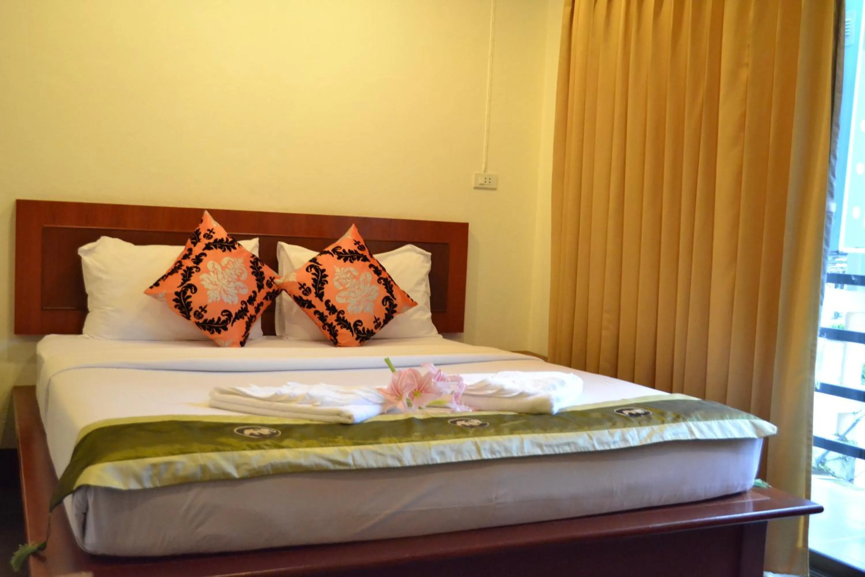 Bed in Wandee Bed & Breakfast