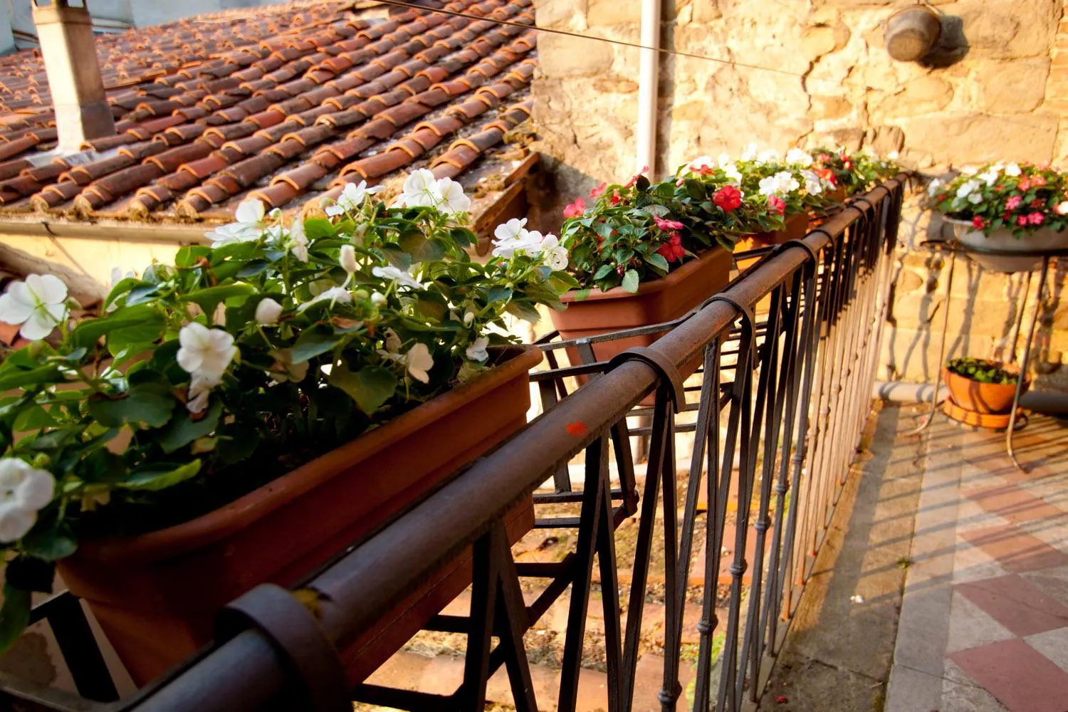 Balcony/Terrace in B&B Canto Alla Porta Vecchia