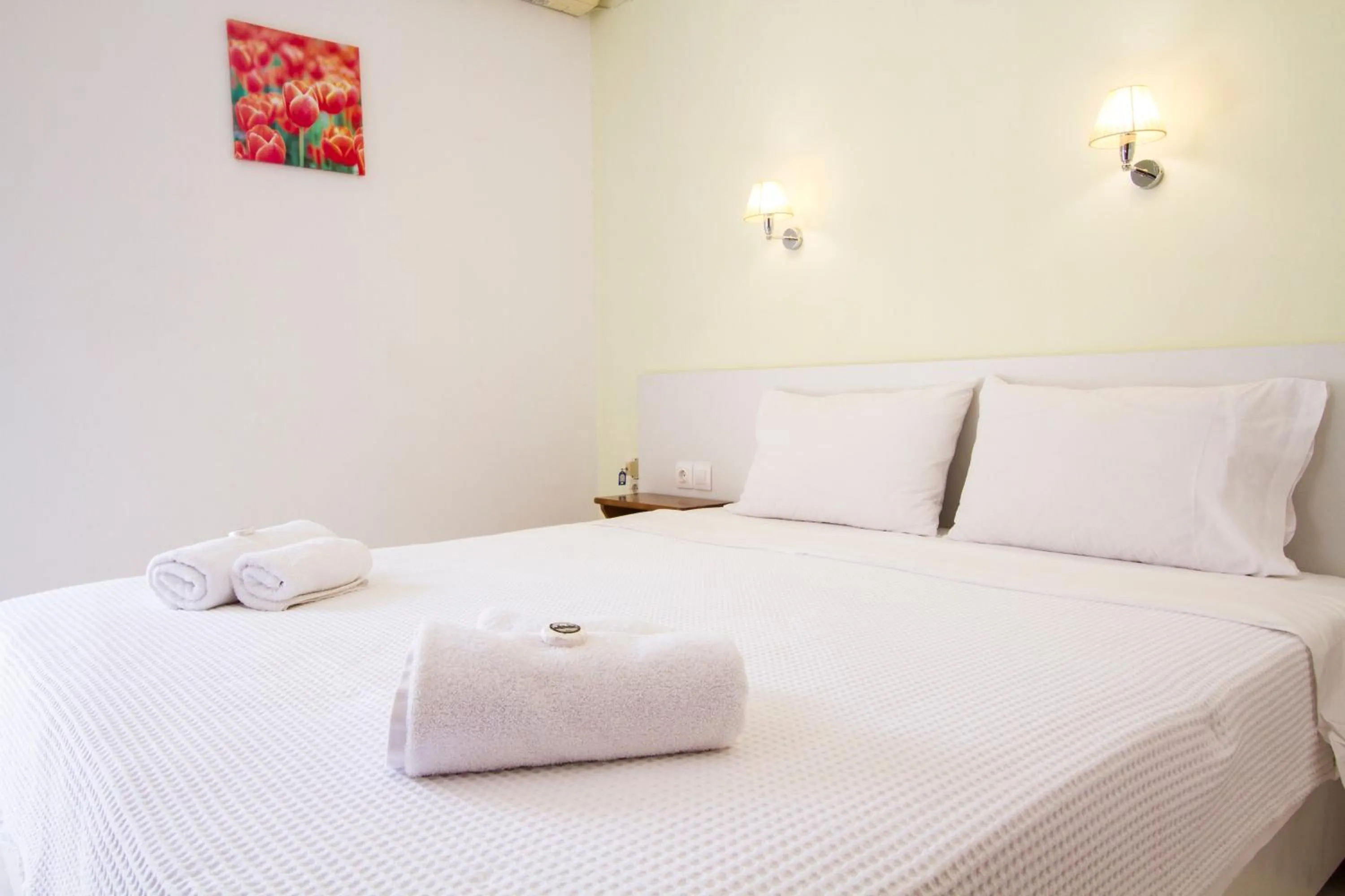 Bedroom in Revekka Rooms