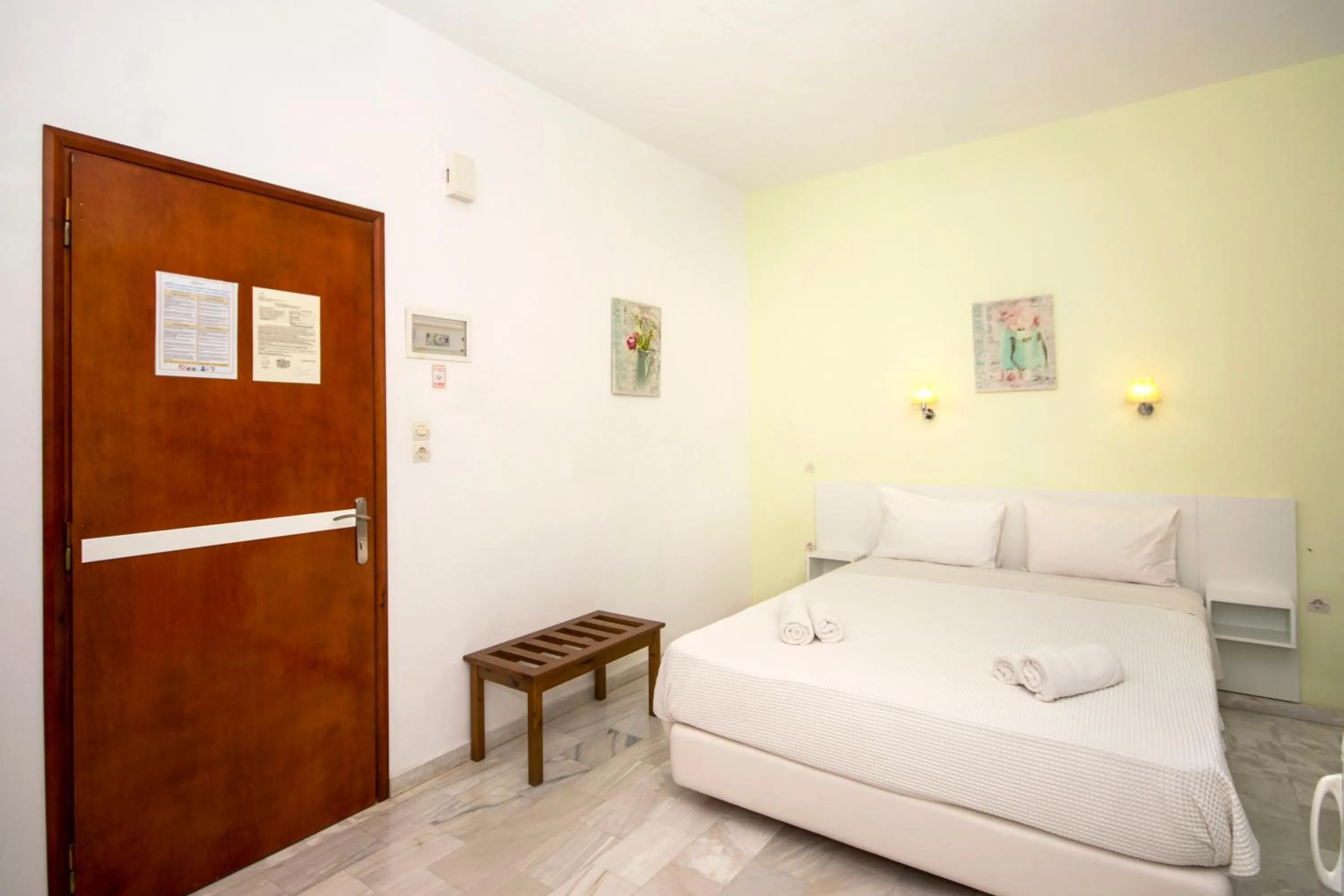 Bed in Revekka Rooms