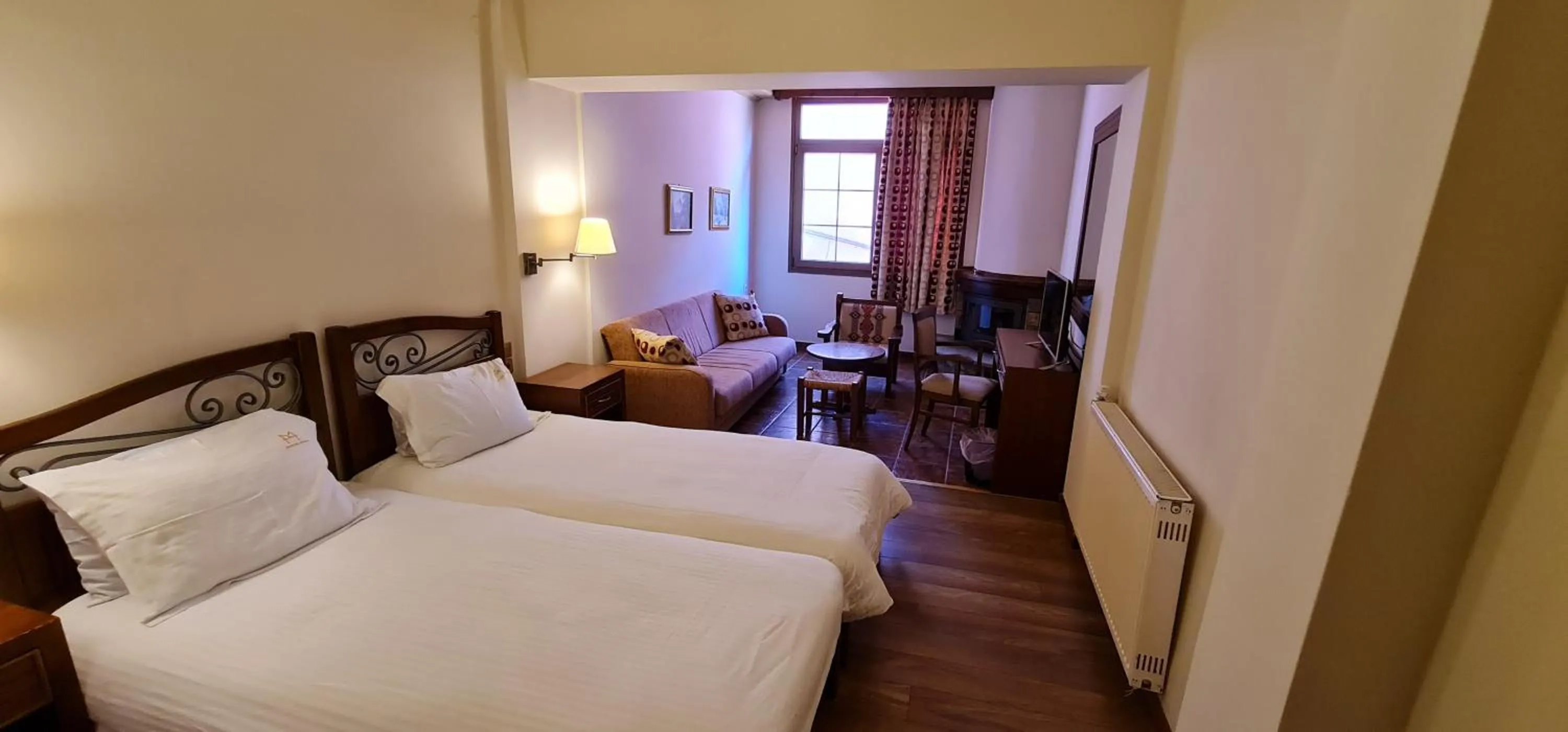 Bedroom, Bed in Manthos Mountain Resort & Spa