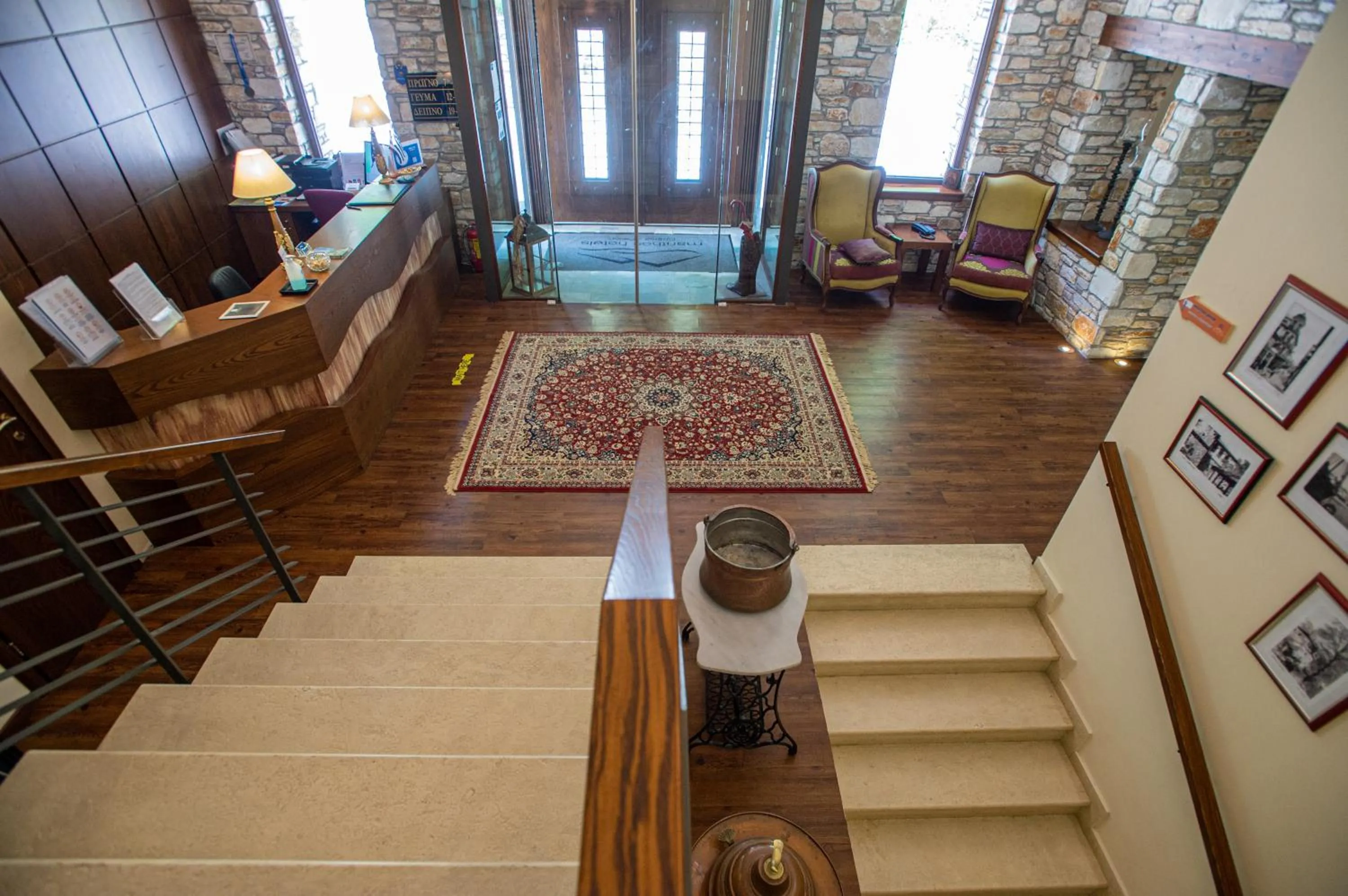 Lobby or reception in Manthos Mountain Resort & Spa