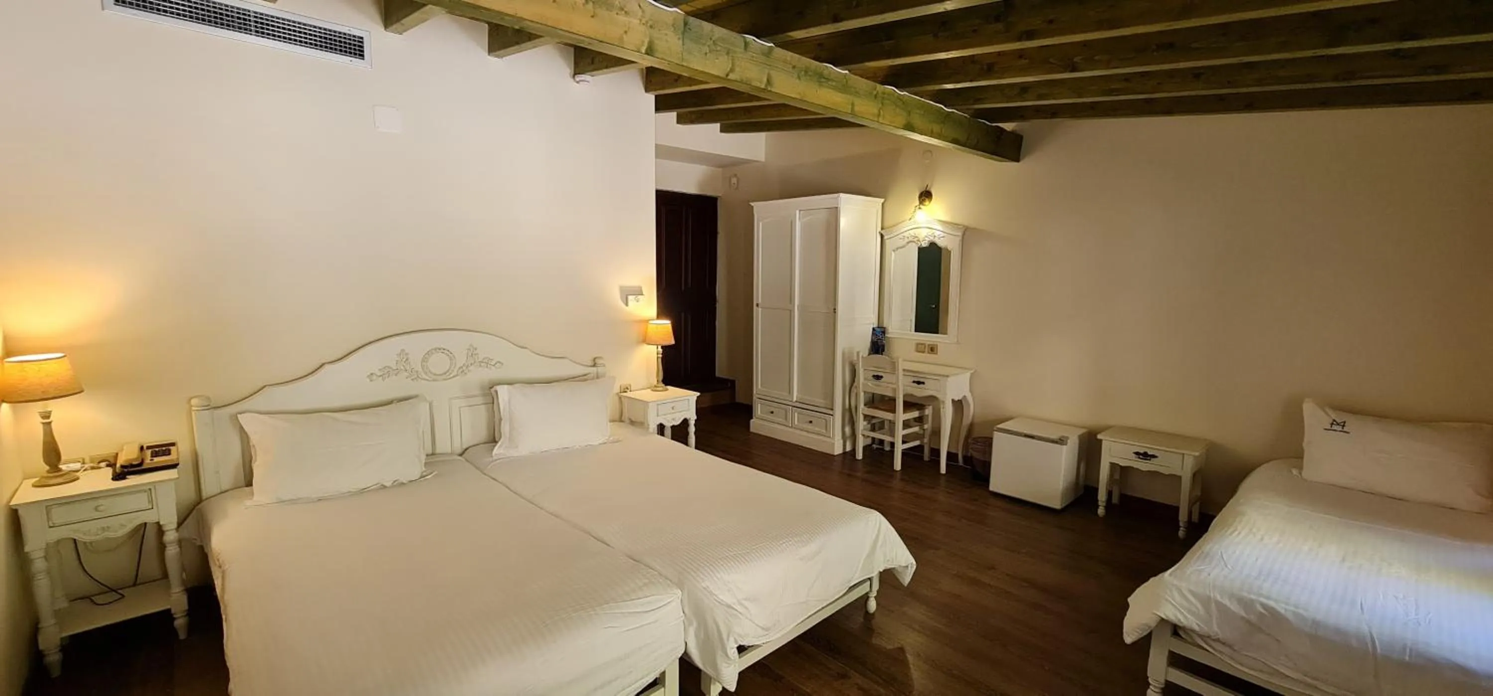 Bedroom, Bed in Manthos Mountain Resort & Spa