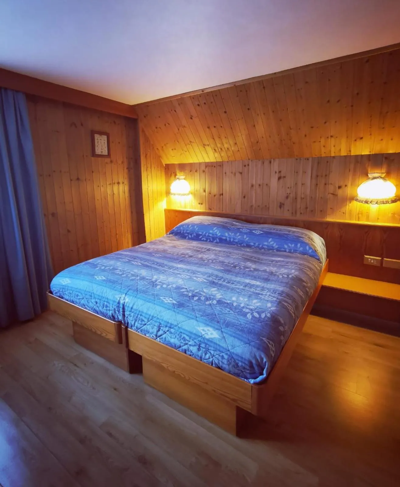 Bed in Hotel Gran Baita