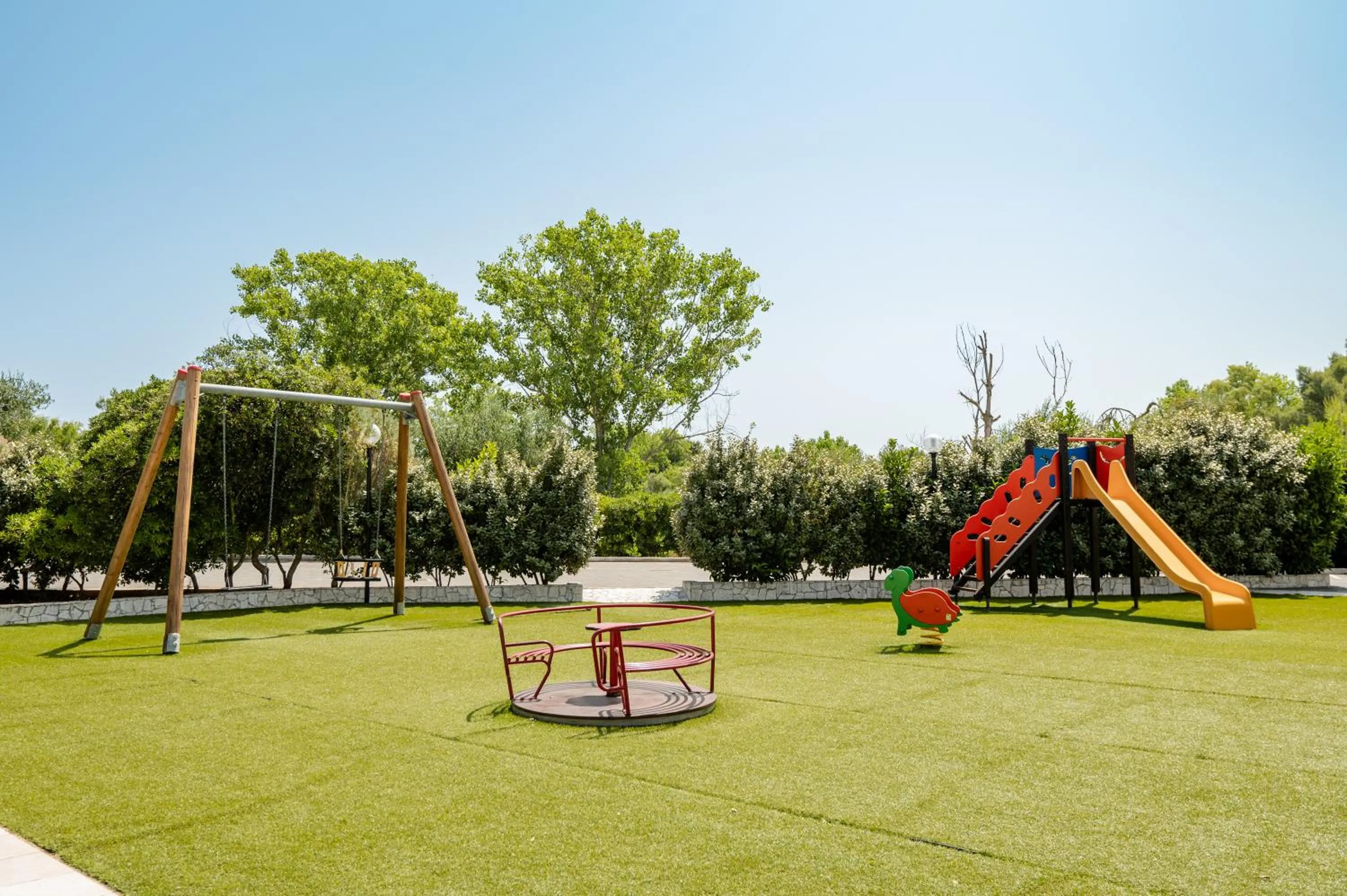 Children play ground in Hotel Sfinalicchio