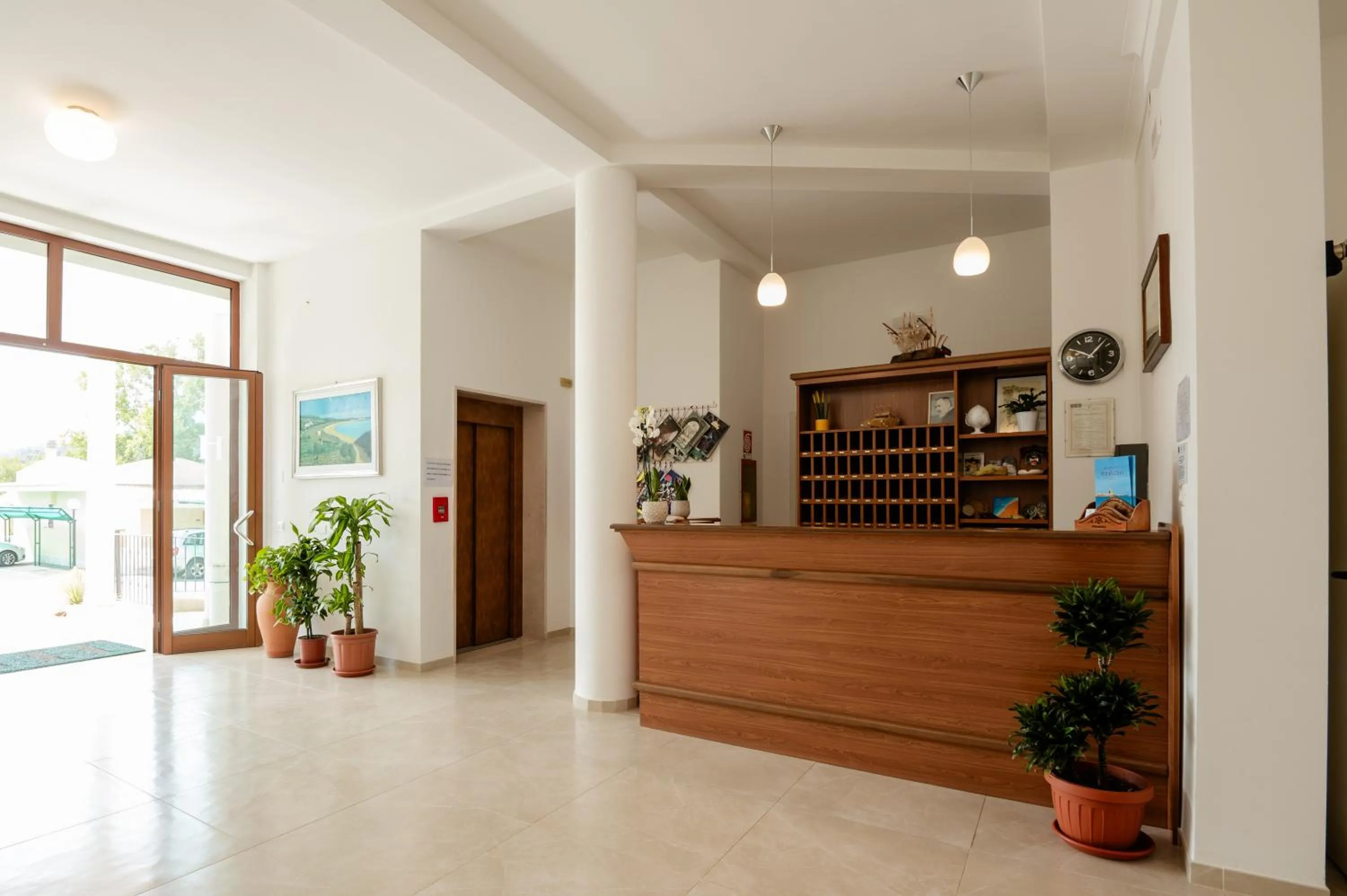 Lobby or reception in Hotel Sfinalicchio