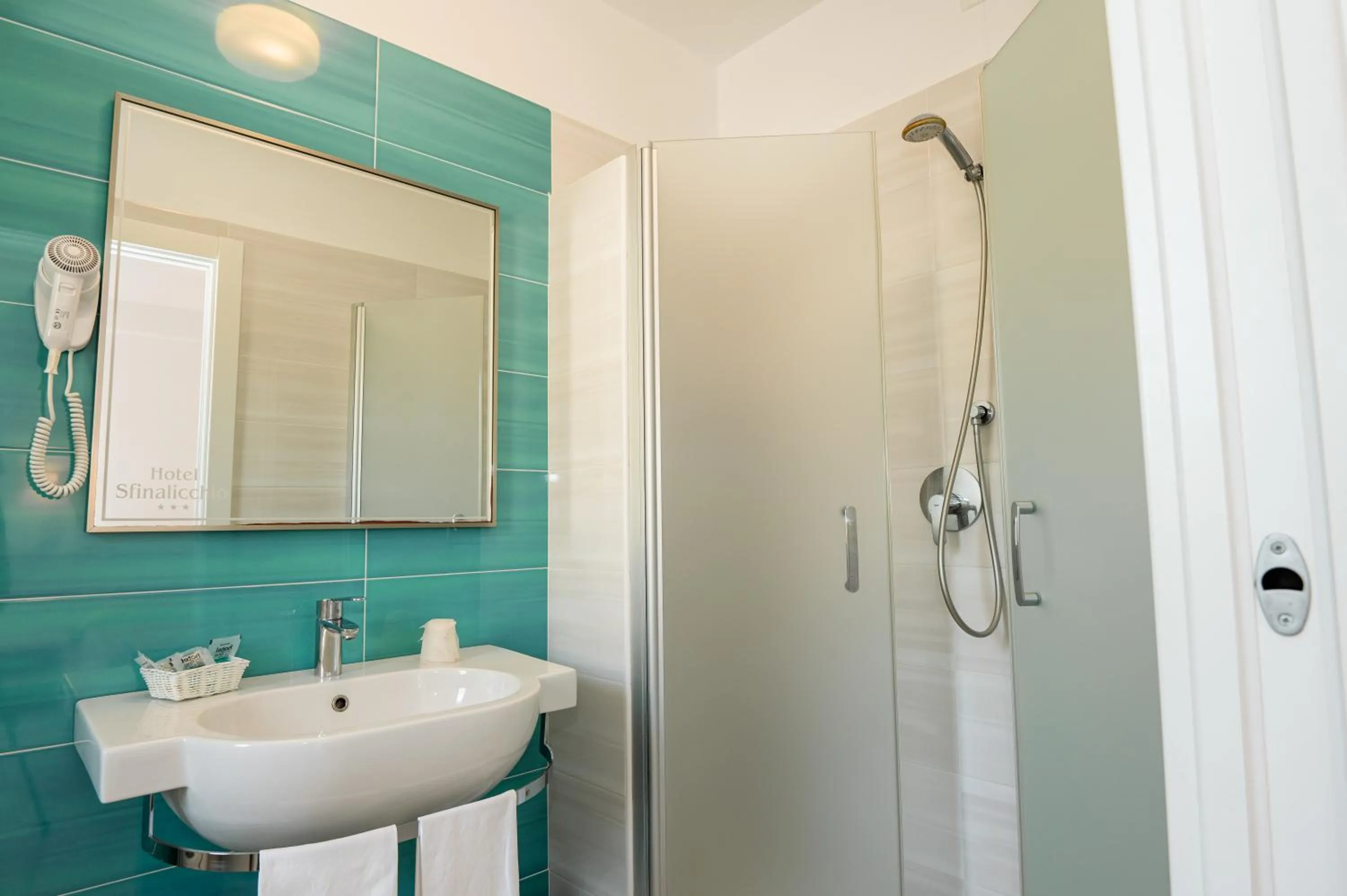 Bathroom in Hotel Sfinalicchio