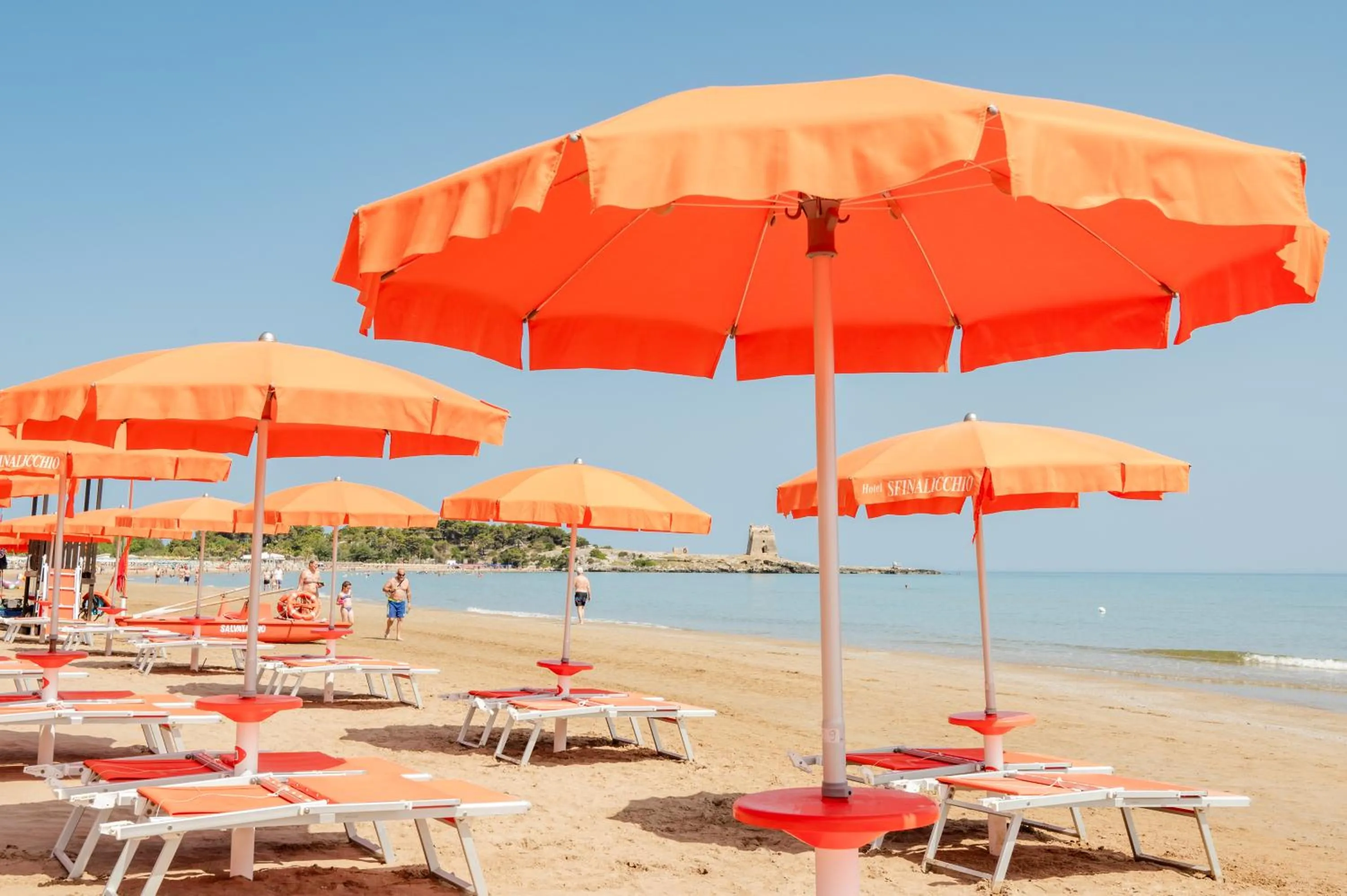 Beach in Hotel Sfinalicchio