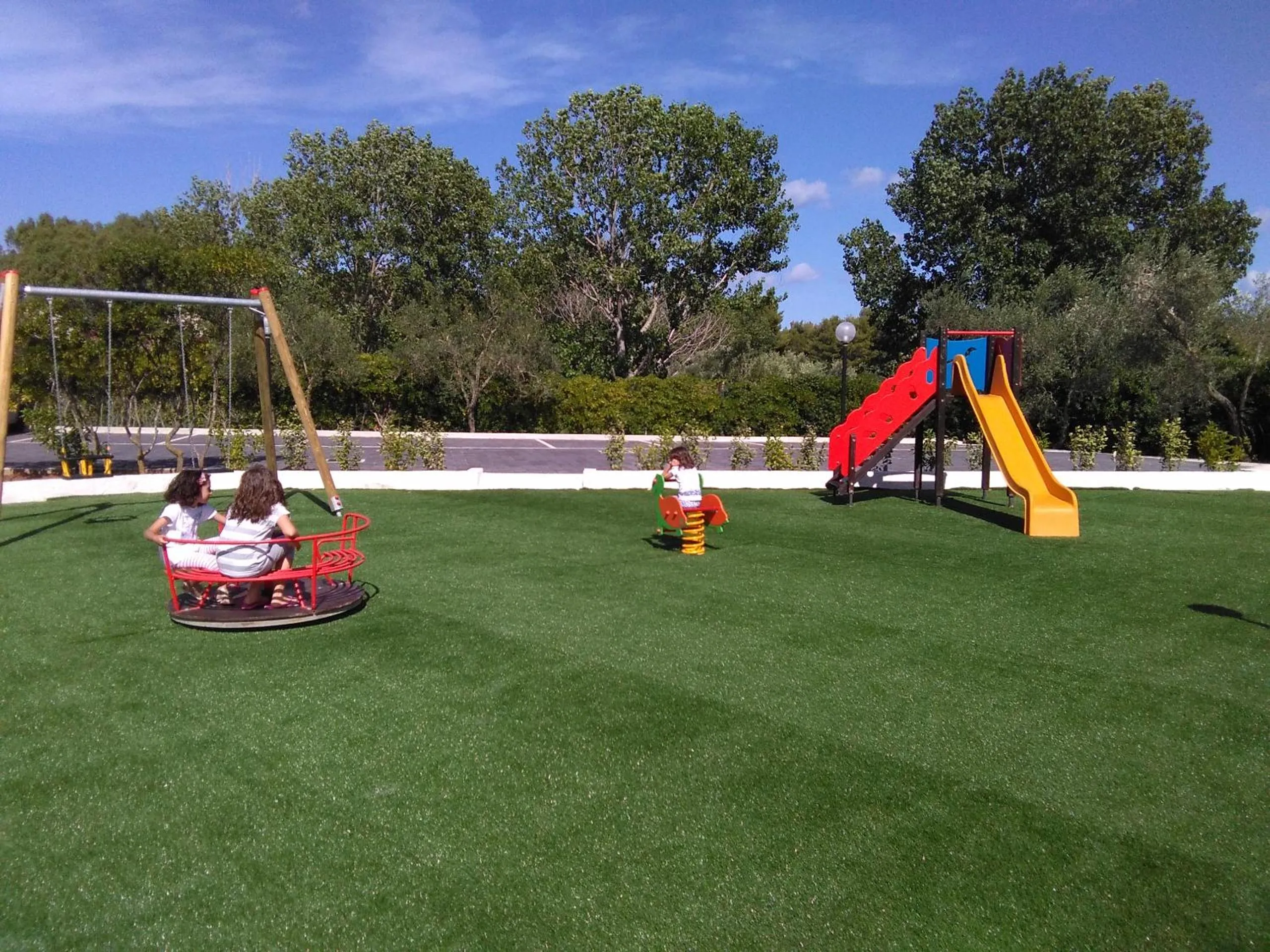 Children play ground in Hotel Sfinalicchio