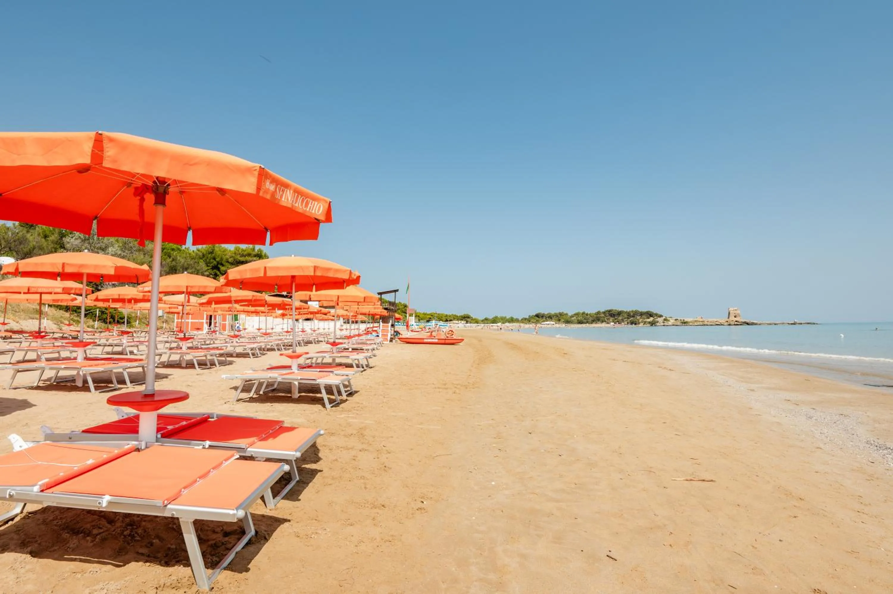 Beach in Hotel Sfinalicchio