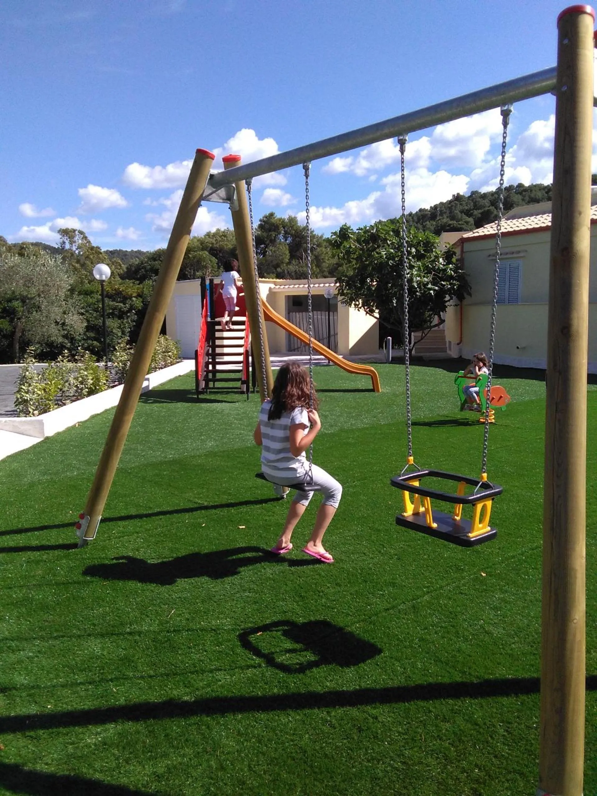 Children play ground in Hotel Sfinalicchio