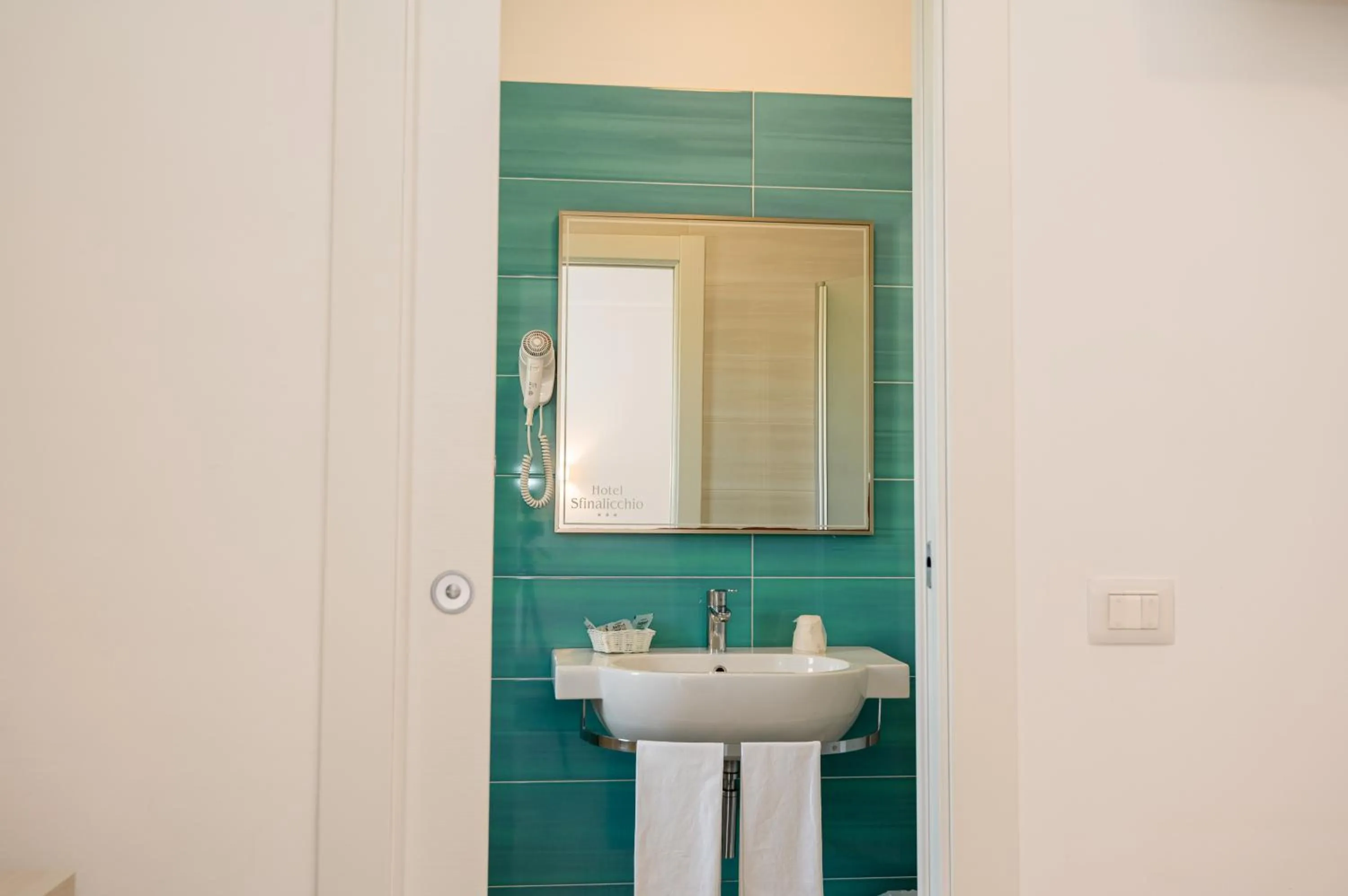 Bathroom in Hotel Sfinalicchio