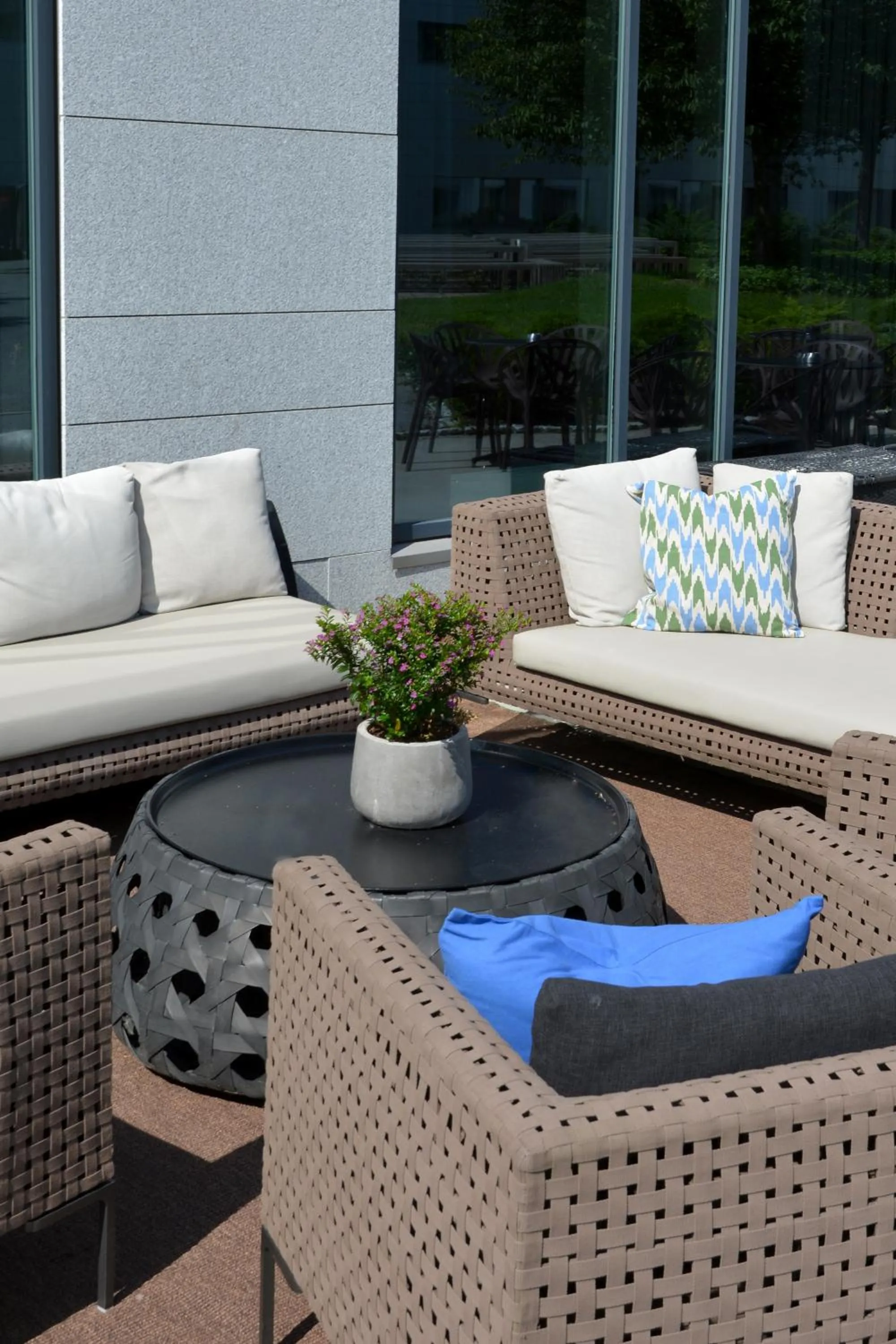 Patio in Quality Hotel Expo