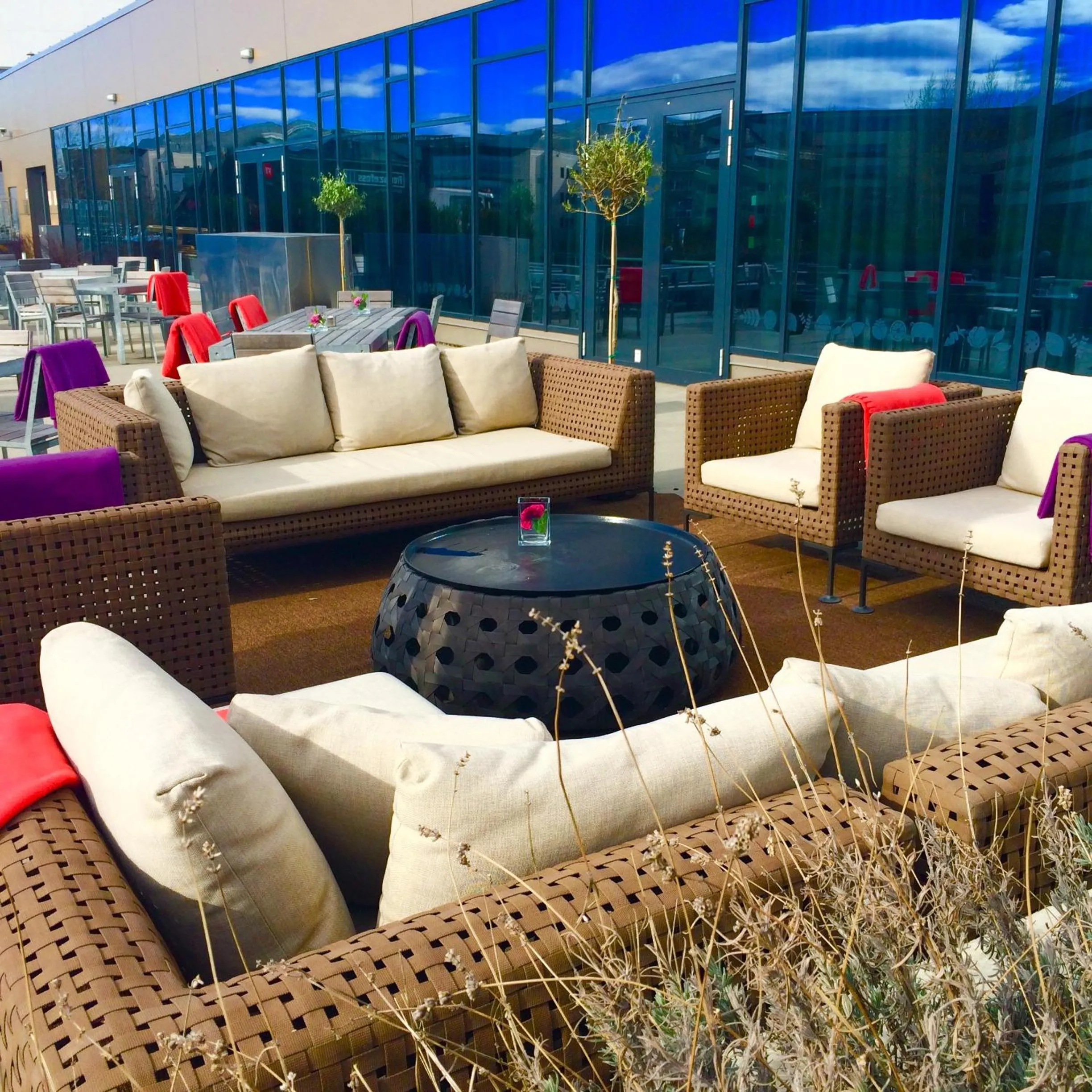 Patio in Quality Hotel Expo