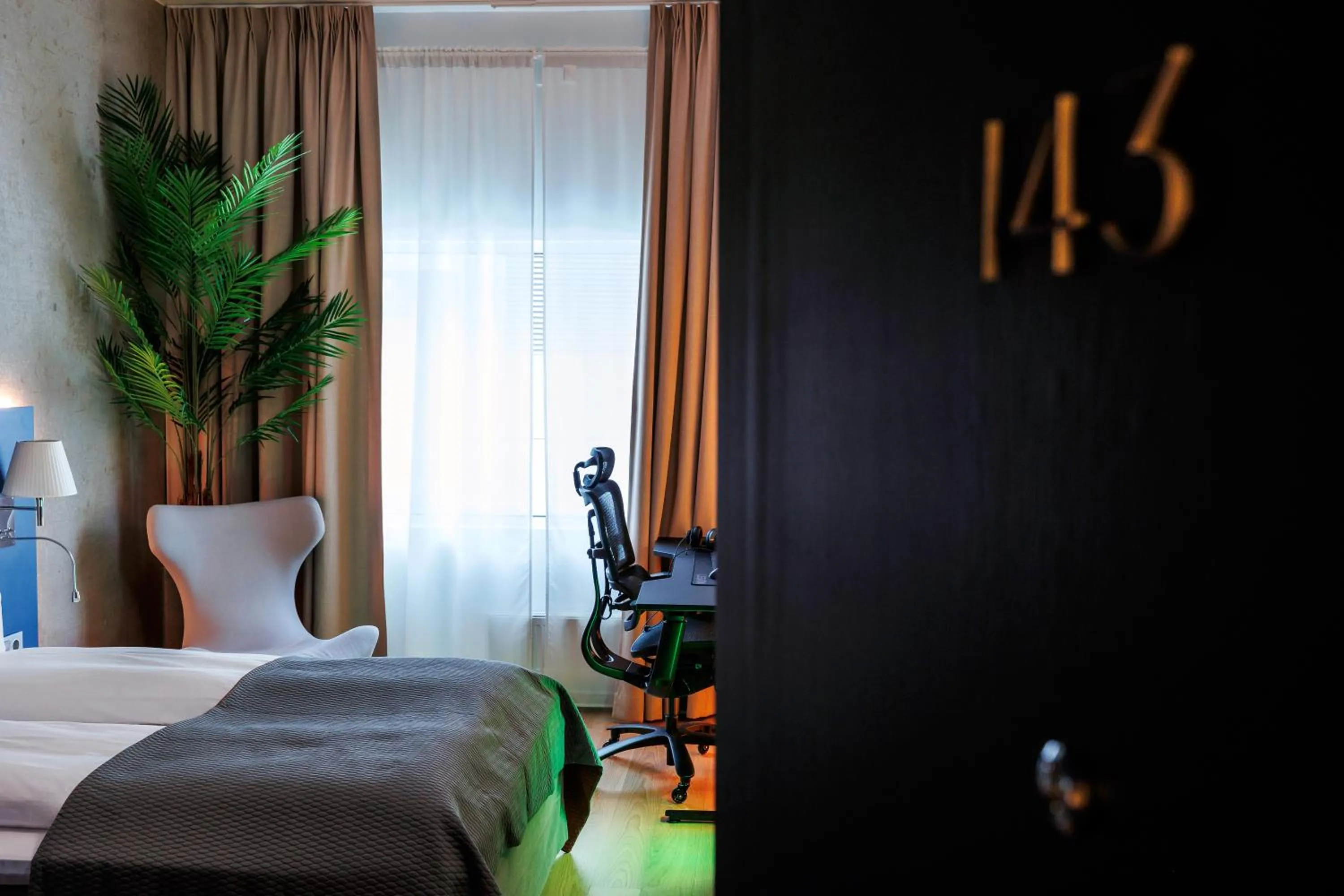 Bed in Quality Hotel Expo