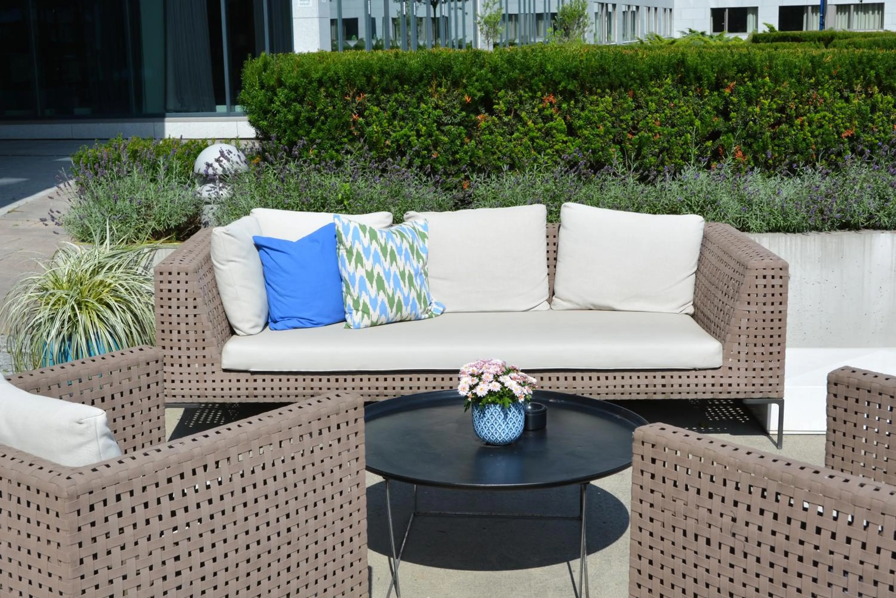 Patio in Quality Hotel Expo