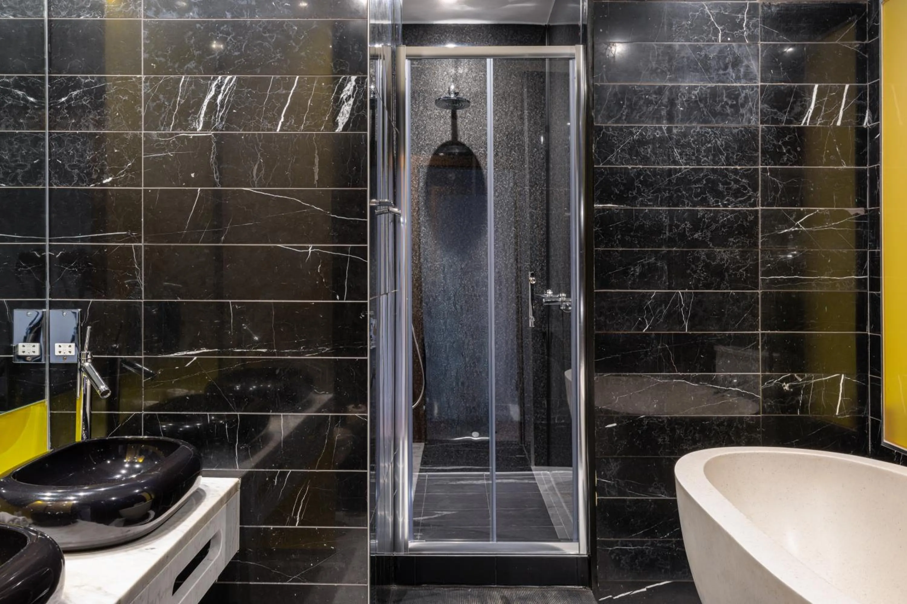 Shower in The Manchester Deansgate Hotel, by IHG