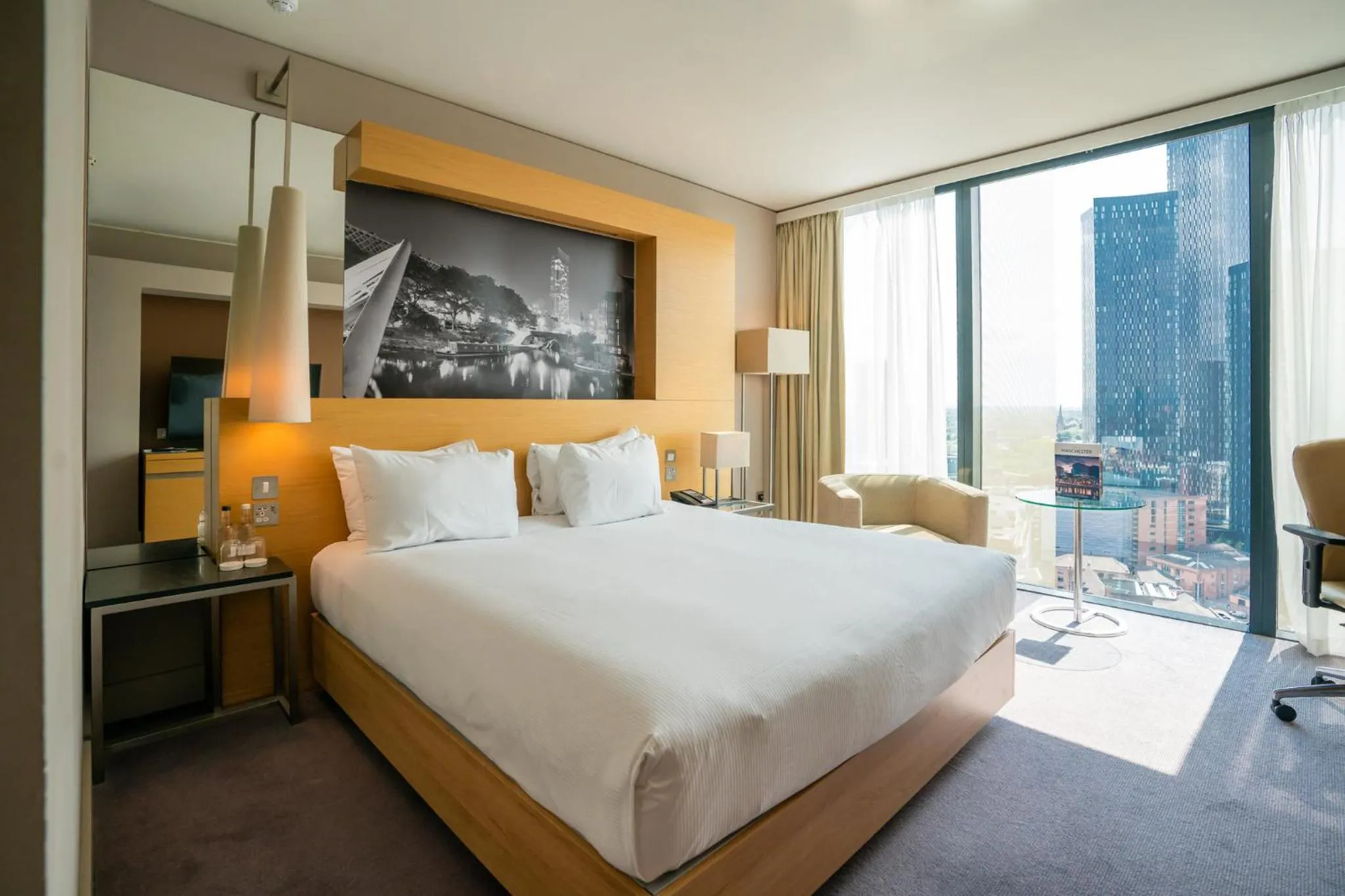 Photo of the whole room, Bed in The Manchester Deansgate Hotel, by IHG