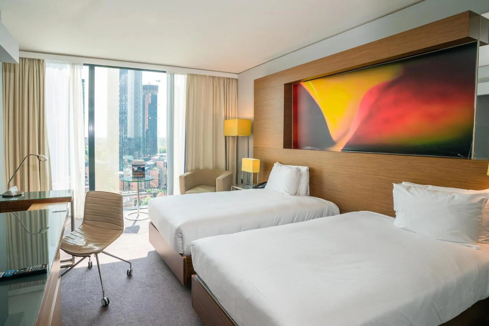 Photo of the whole room, Bed in The Manchester Deansgate Hotel, by IHG