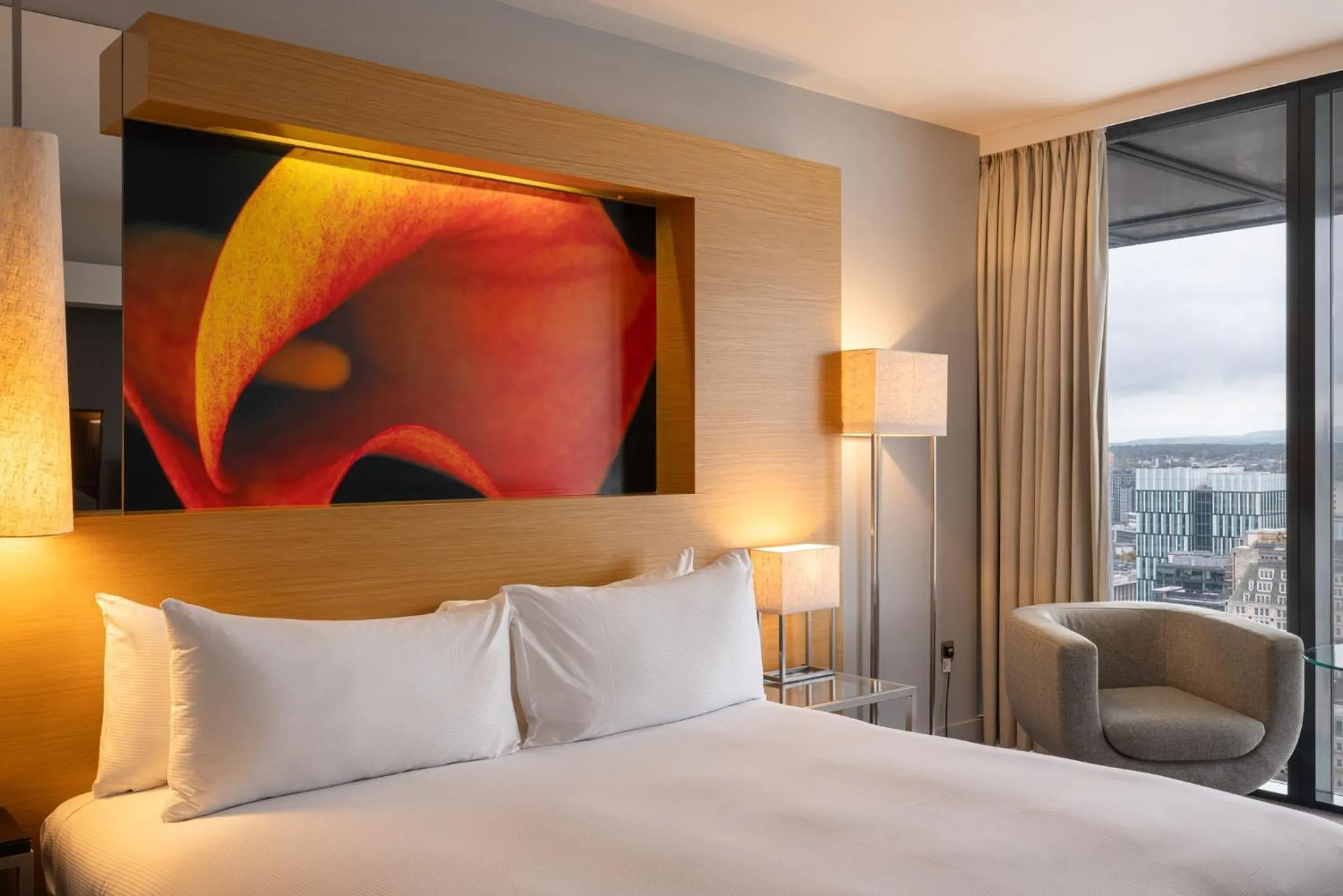 Photo of the whole room, Bed in The Manchester Deansgate Hotel, by IHG