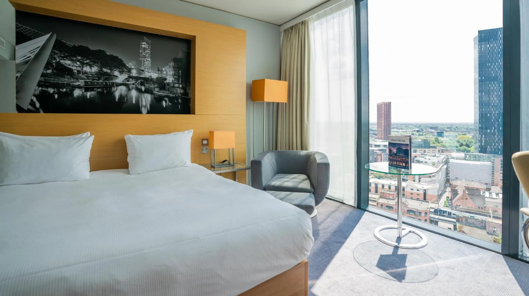 Photo of the whole room, Bed in The Manchester Deansgate Hotel, by IHG