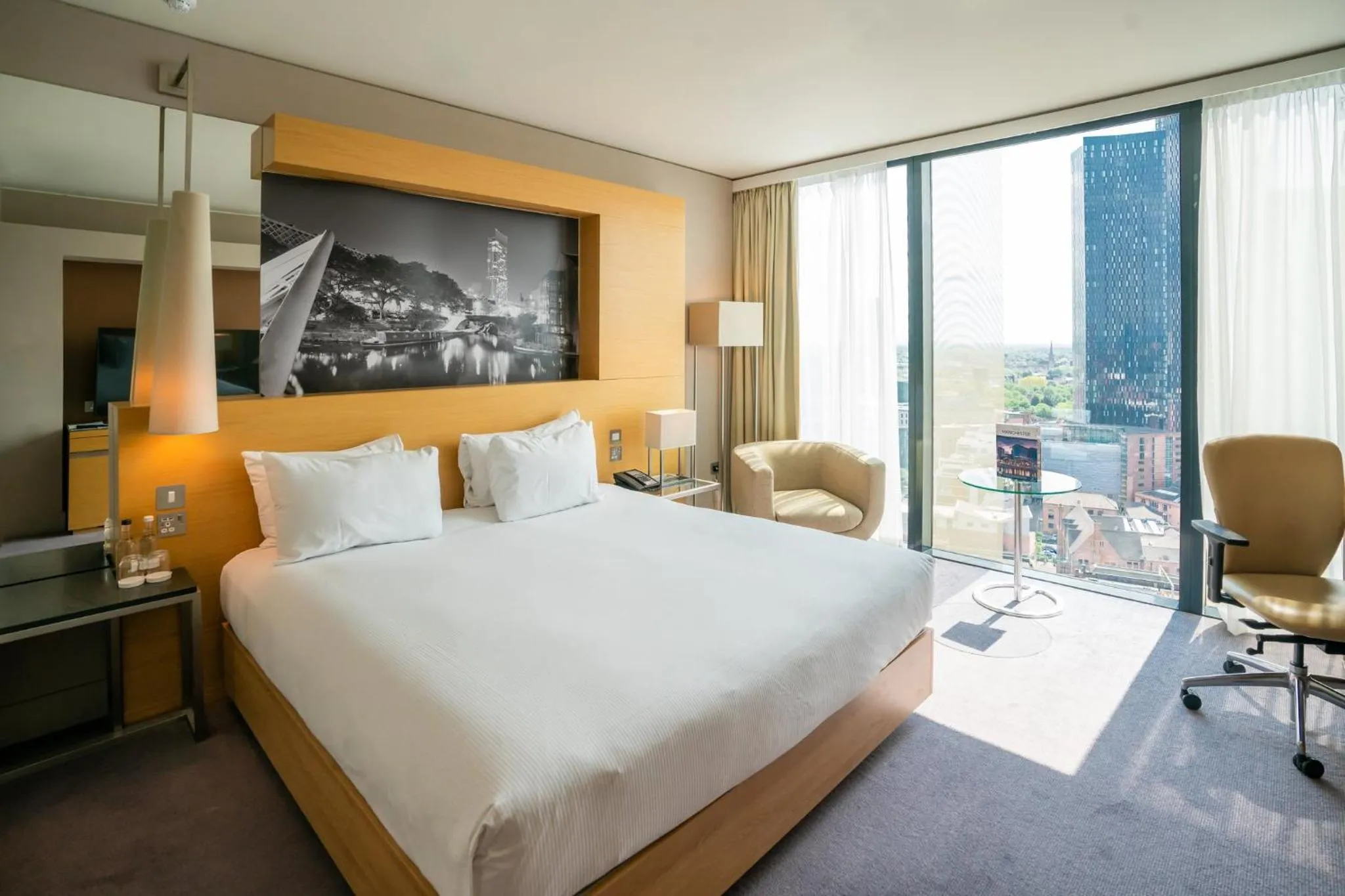 Photo of the whole room, Bed in The Manchester Deansgate Hotel, by IHG