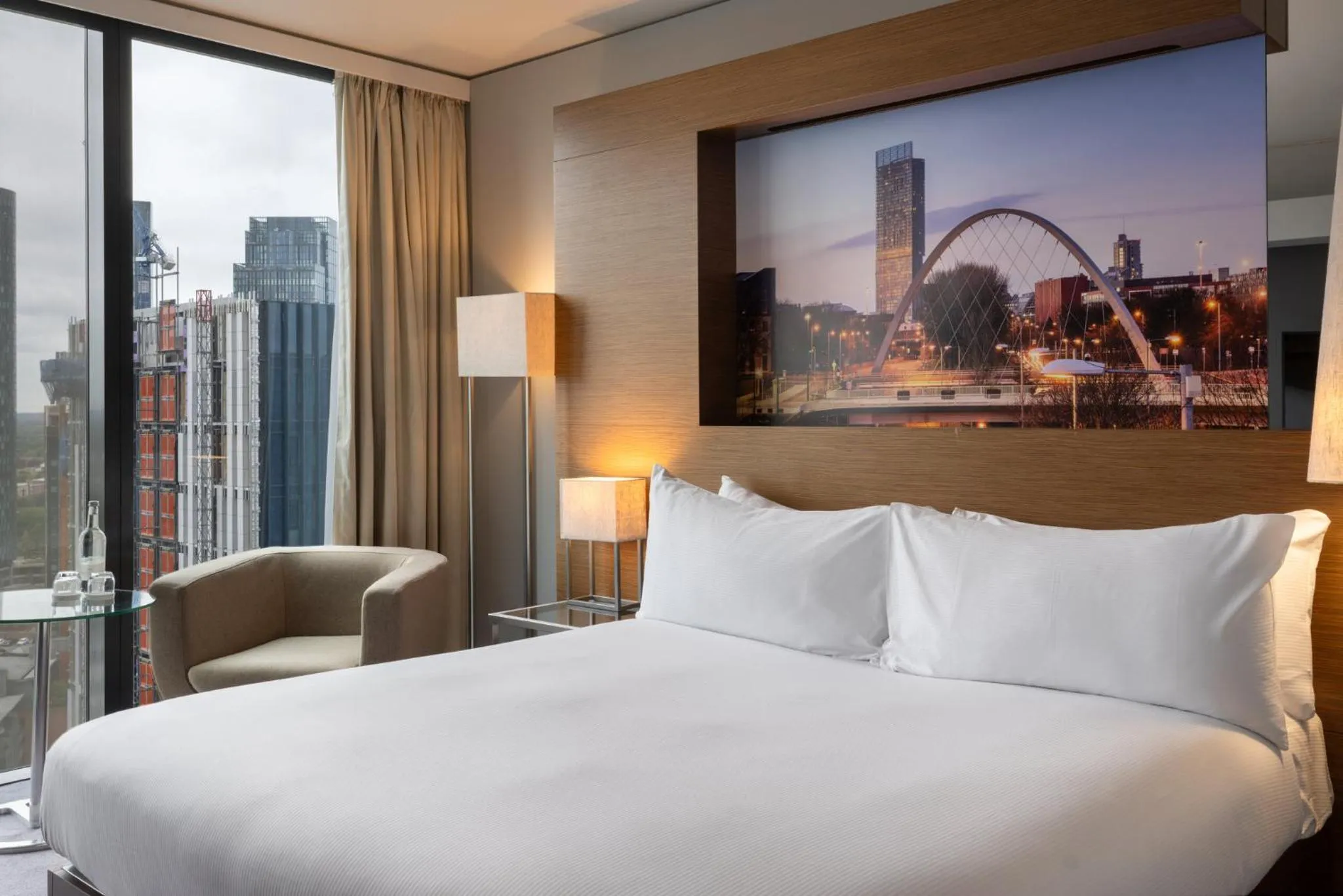 Photo of the whole room, Bed in The Manchester Deansgate Hotel, by IHG