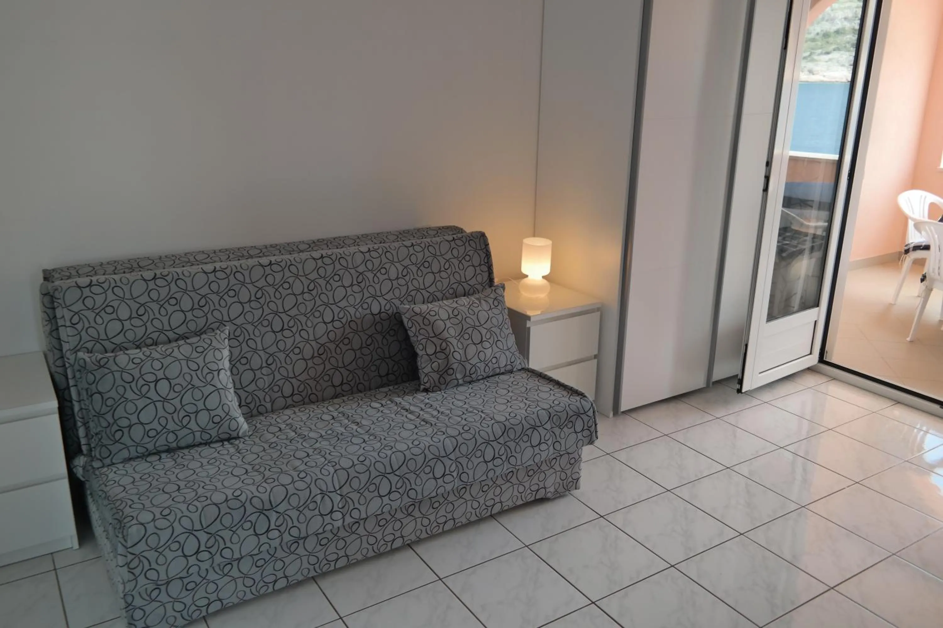 Living room in Direkt am Meer-Apartments Puntaplanka