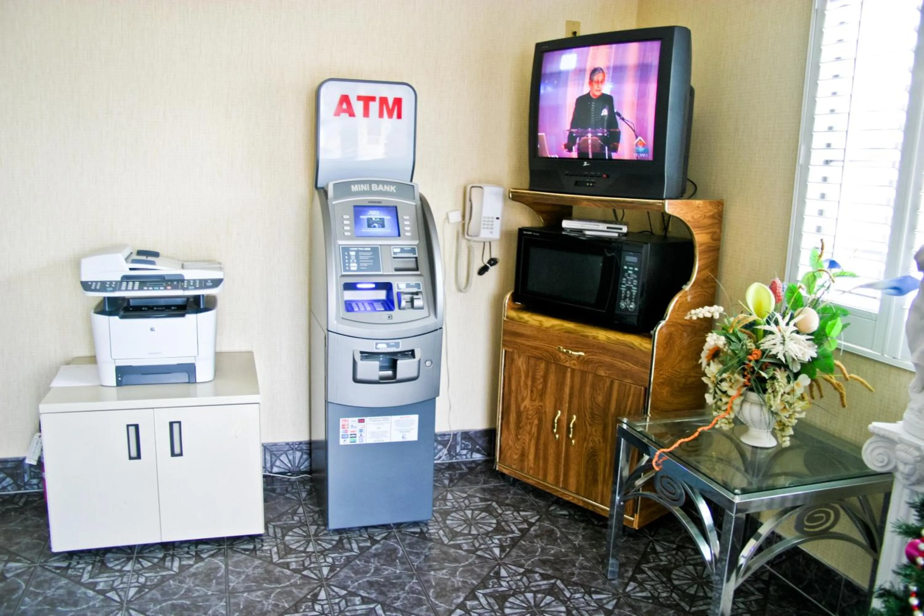Lobby or reception in La Mirage Inn LAX Airport