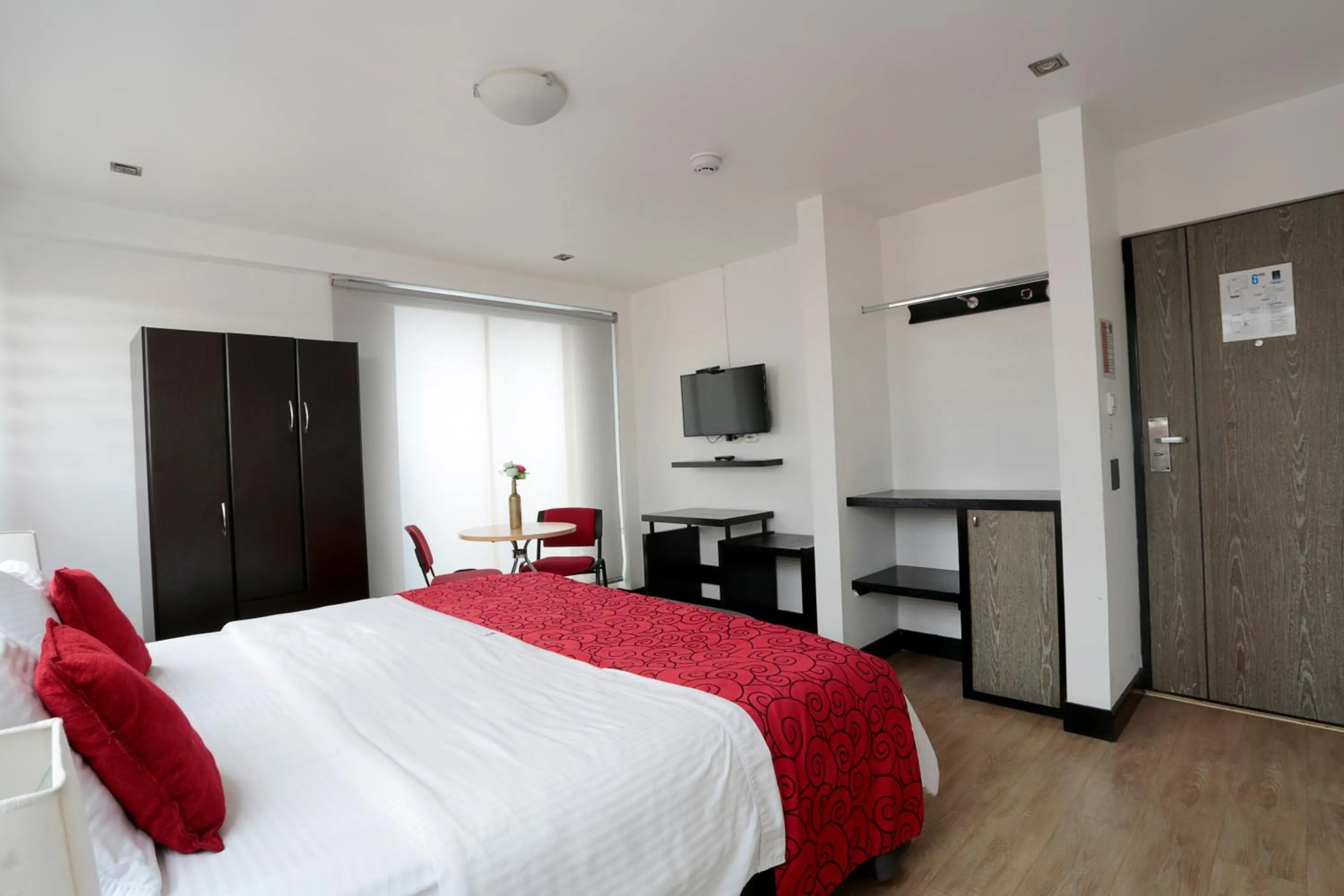 Bed in Hotel Bogota Expocomfort - Embajada Americana