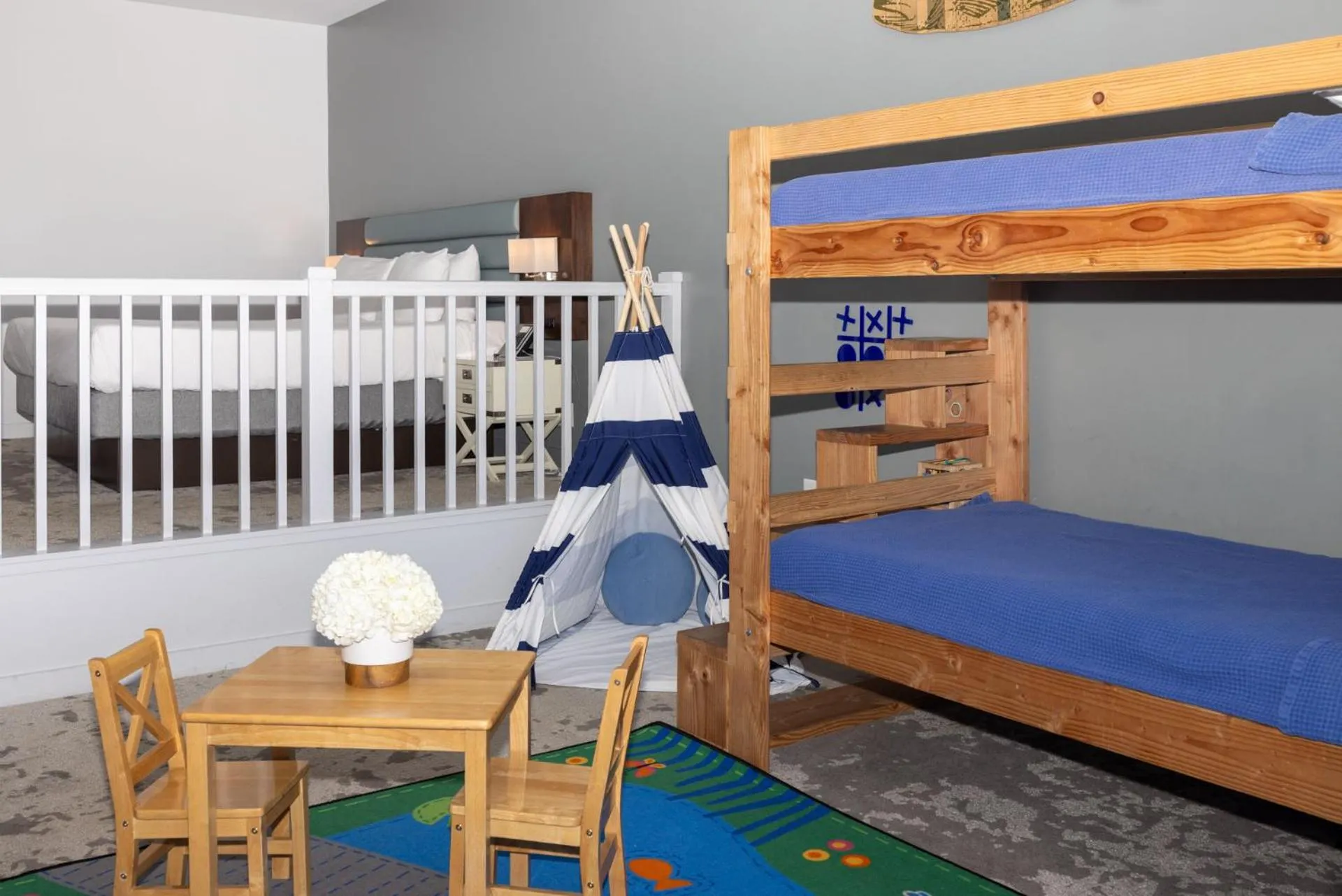 Bed in Lakehouse Resort