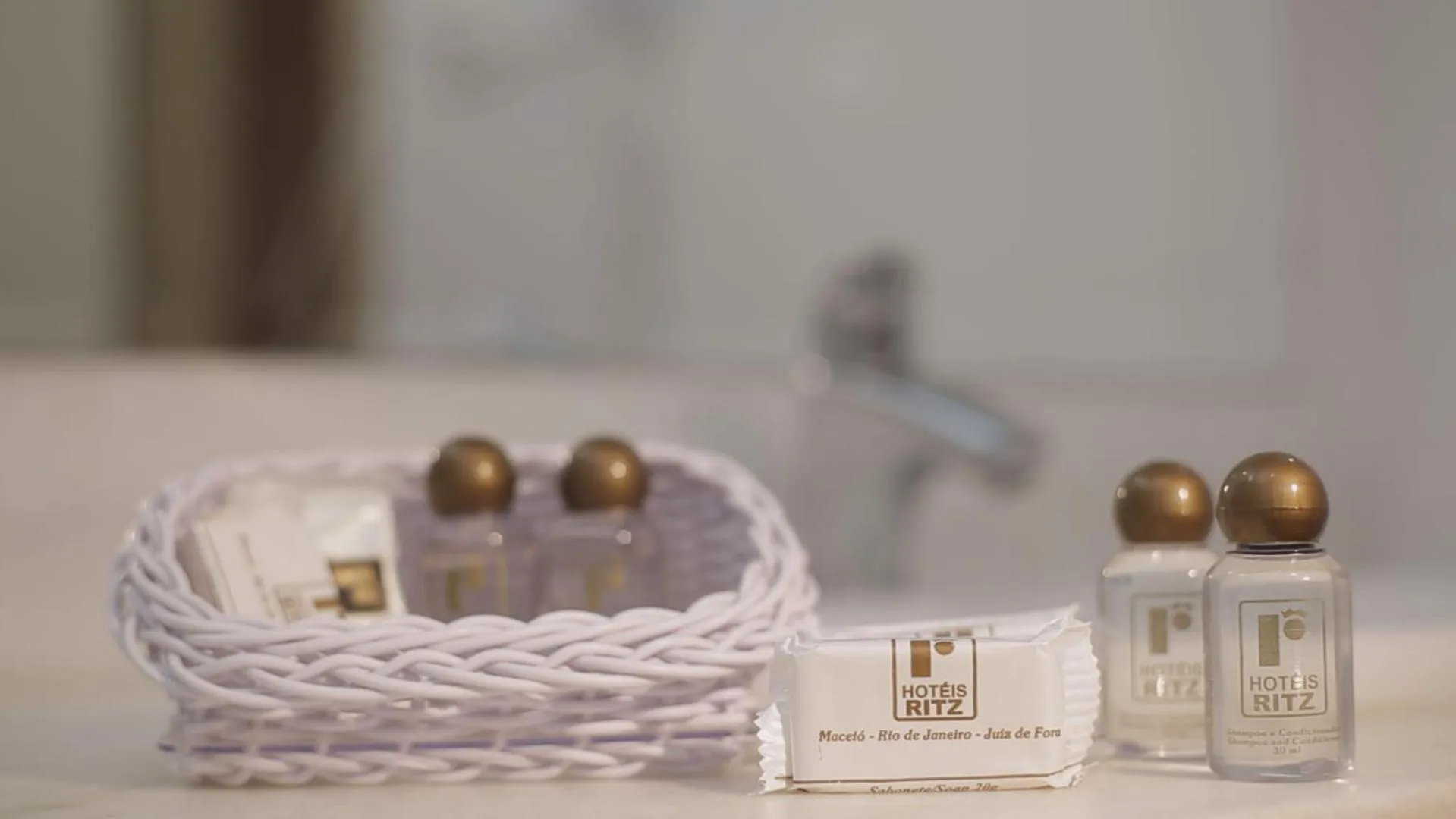 Bathroom in Ritz Plaza Hotel