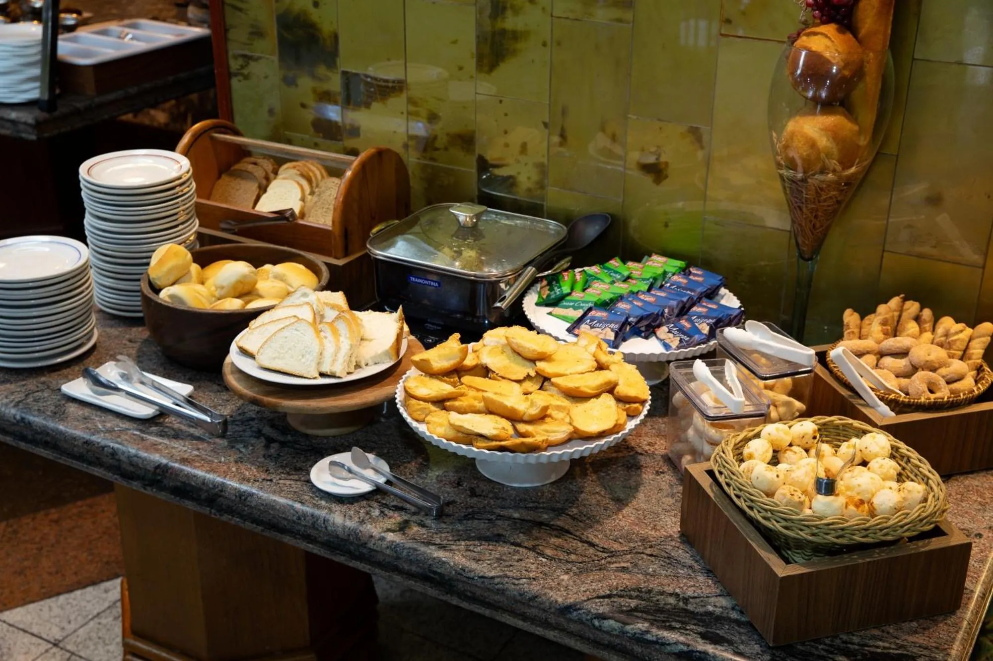 Food in Ritz Plaza Hotel