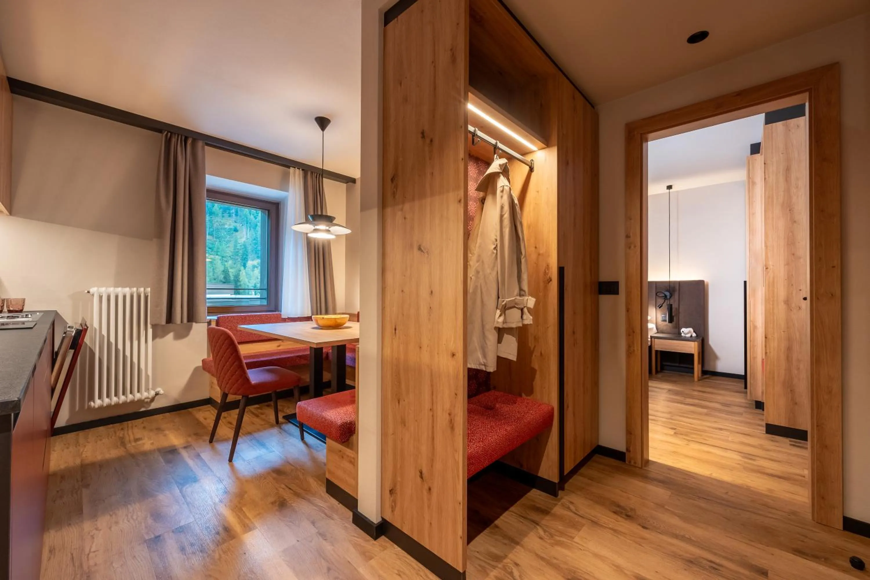 Kitchen or kitchenette in Hotel Vioz