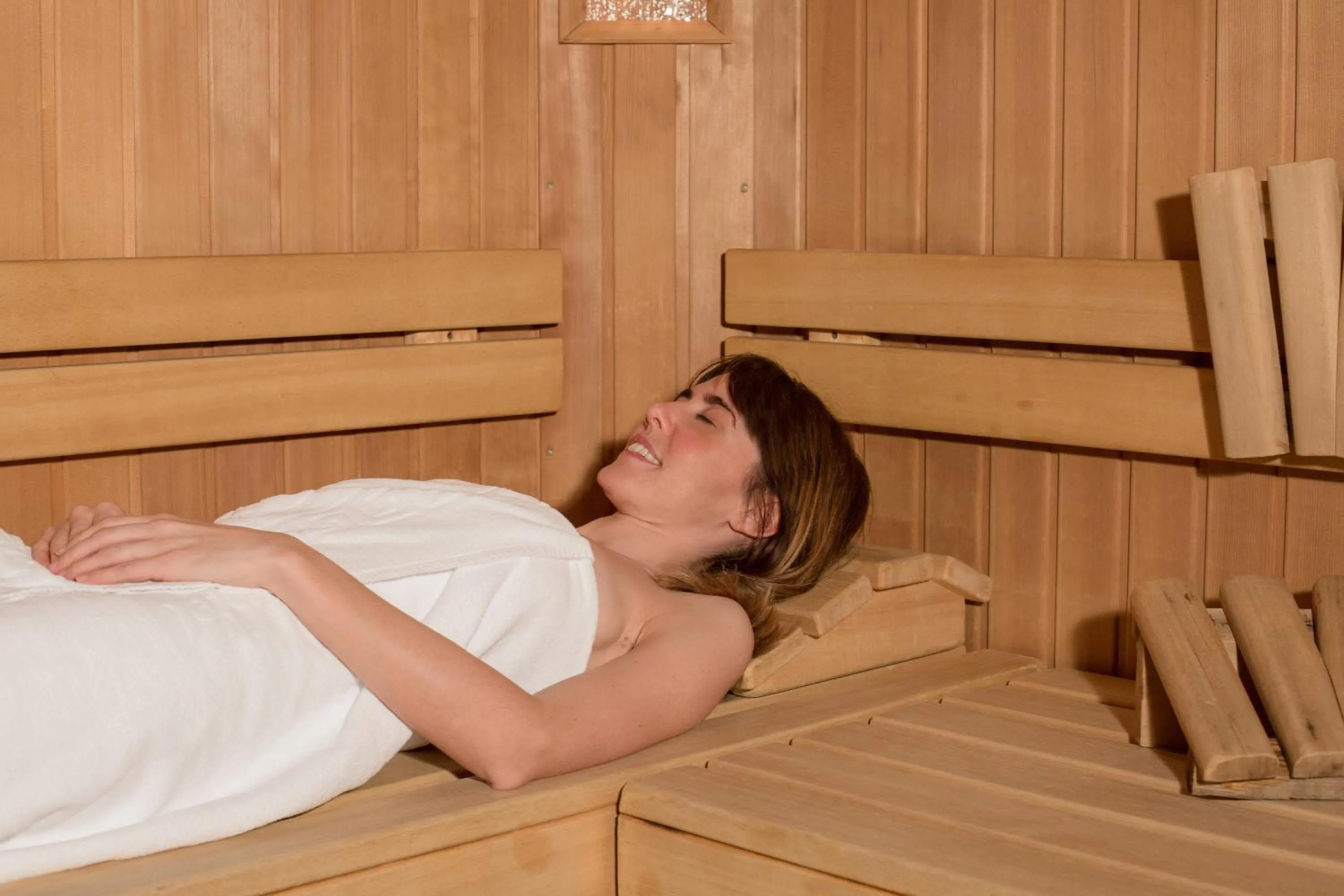 Sauna in Hotel Vioz