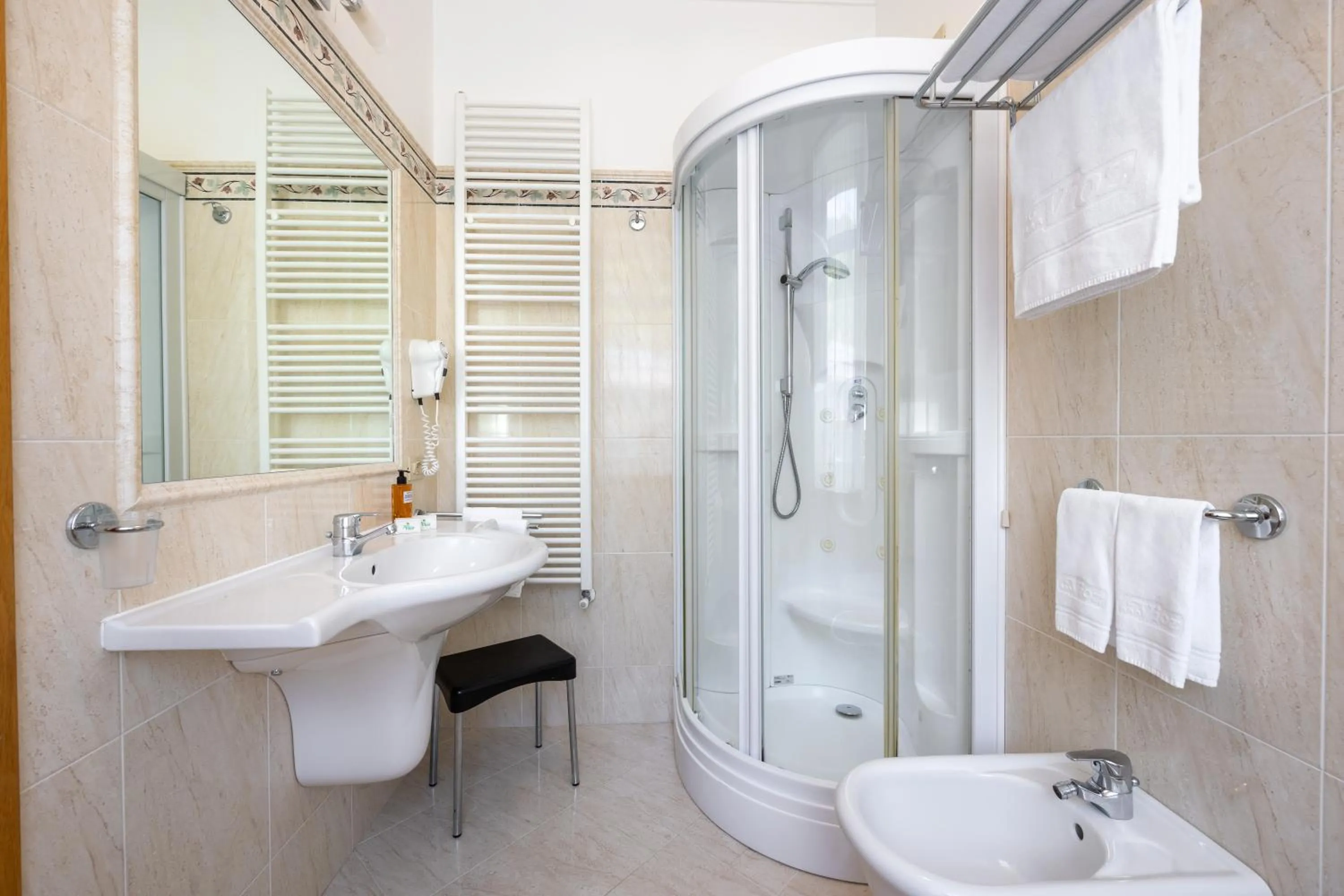 Bathroom in Hotel Vioz