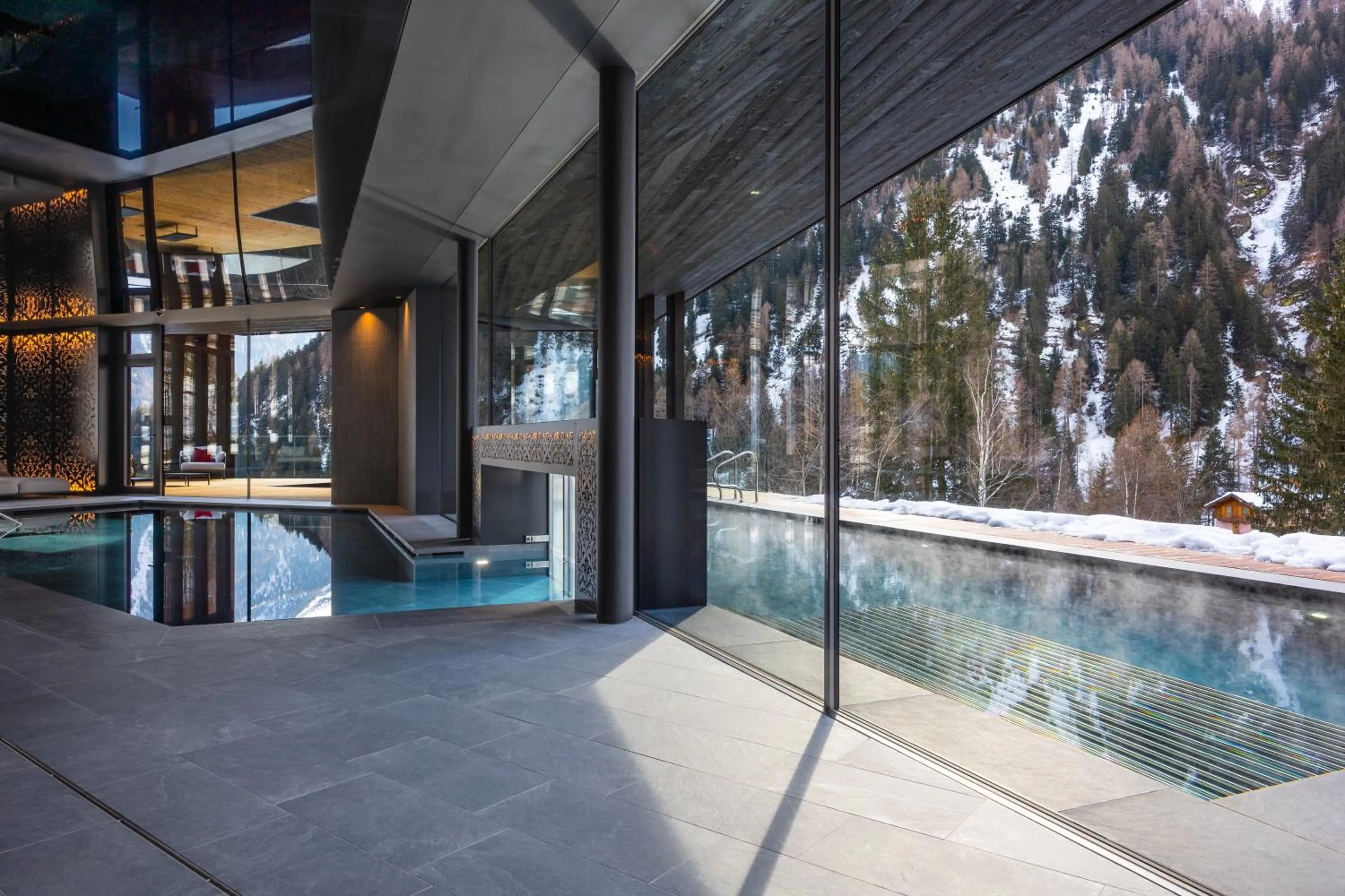 Natural landscape in Hotel Vioz