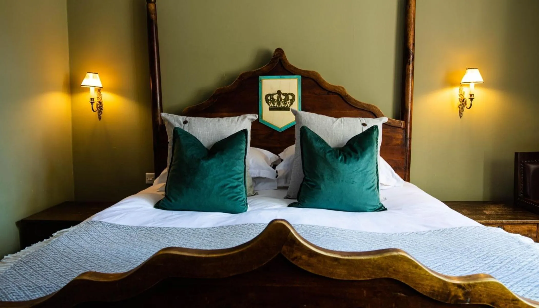 Bed in Elephant Hotel