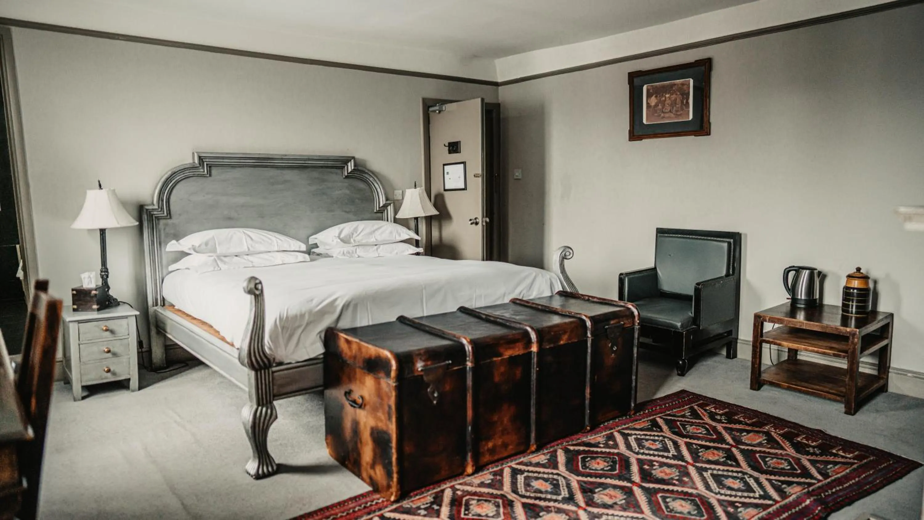 Bed in Elephant Hotel