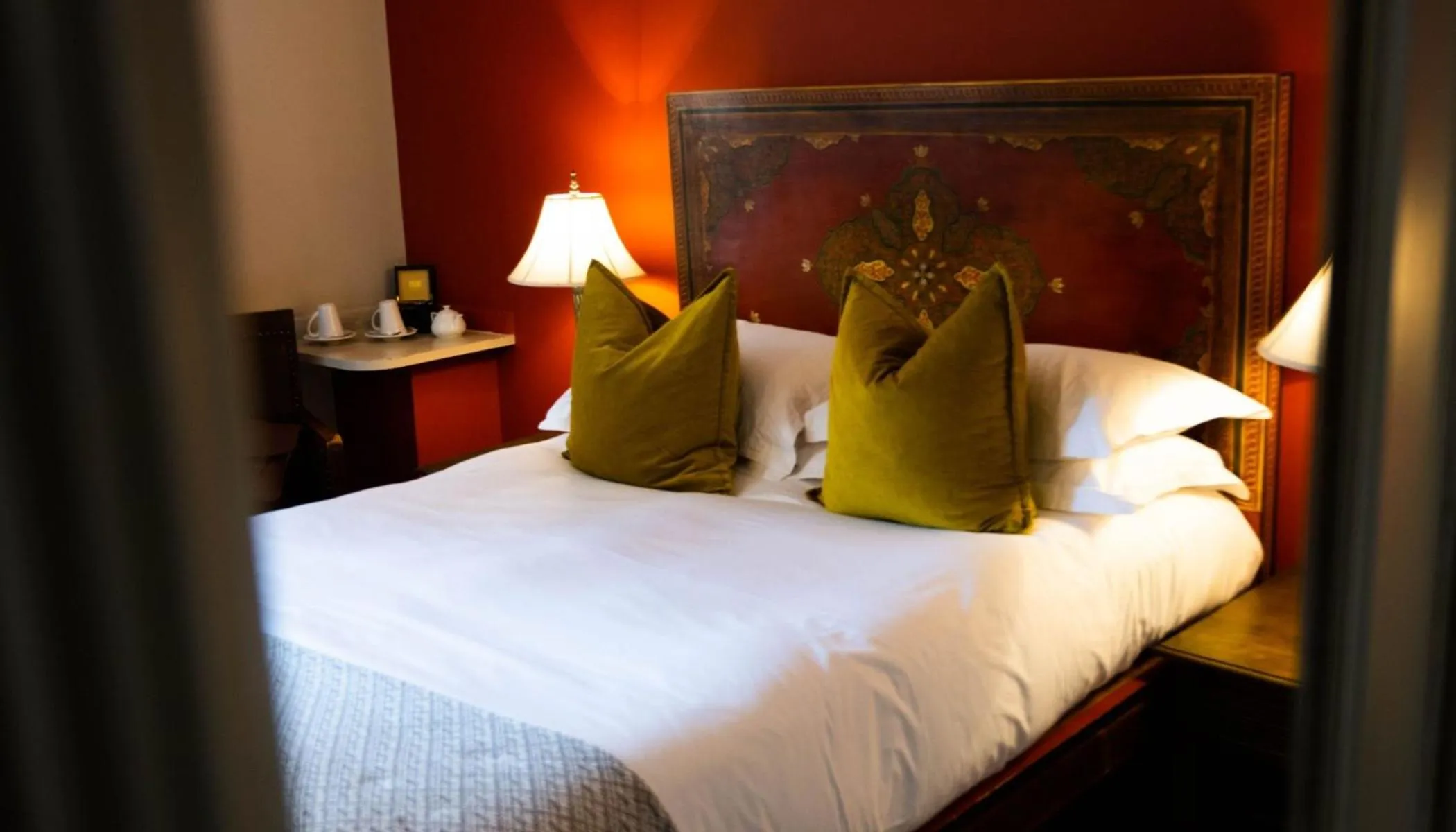 Bed in Elephant Hotel