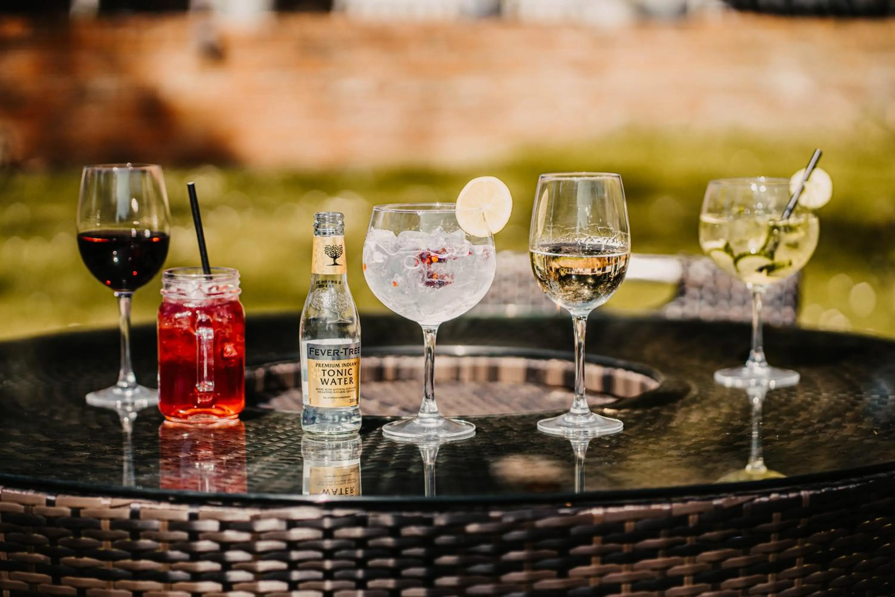 Drinks in Elephant Hotel