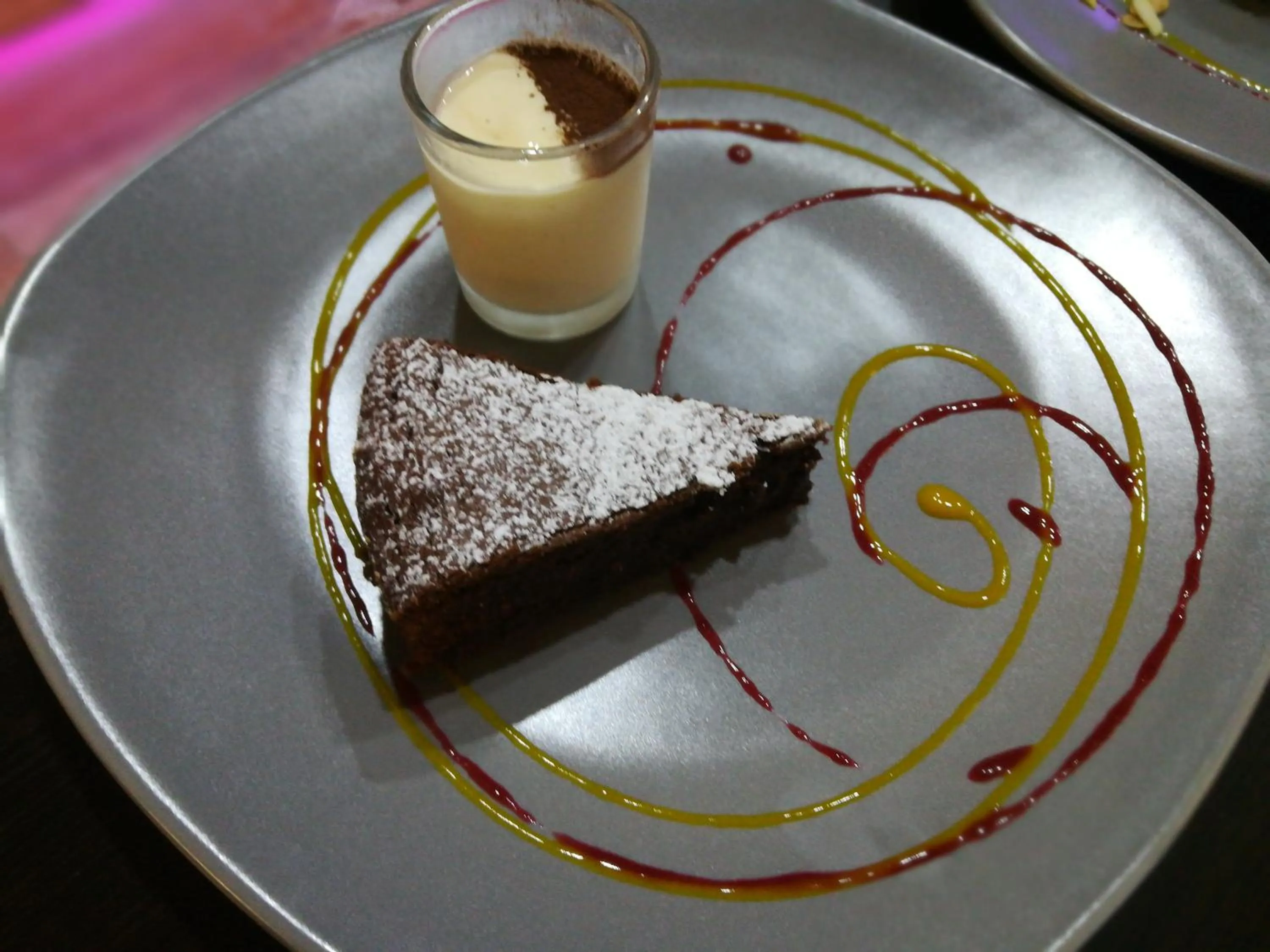 Food close-up in L'Hôtel du Lac Casteljaloux