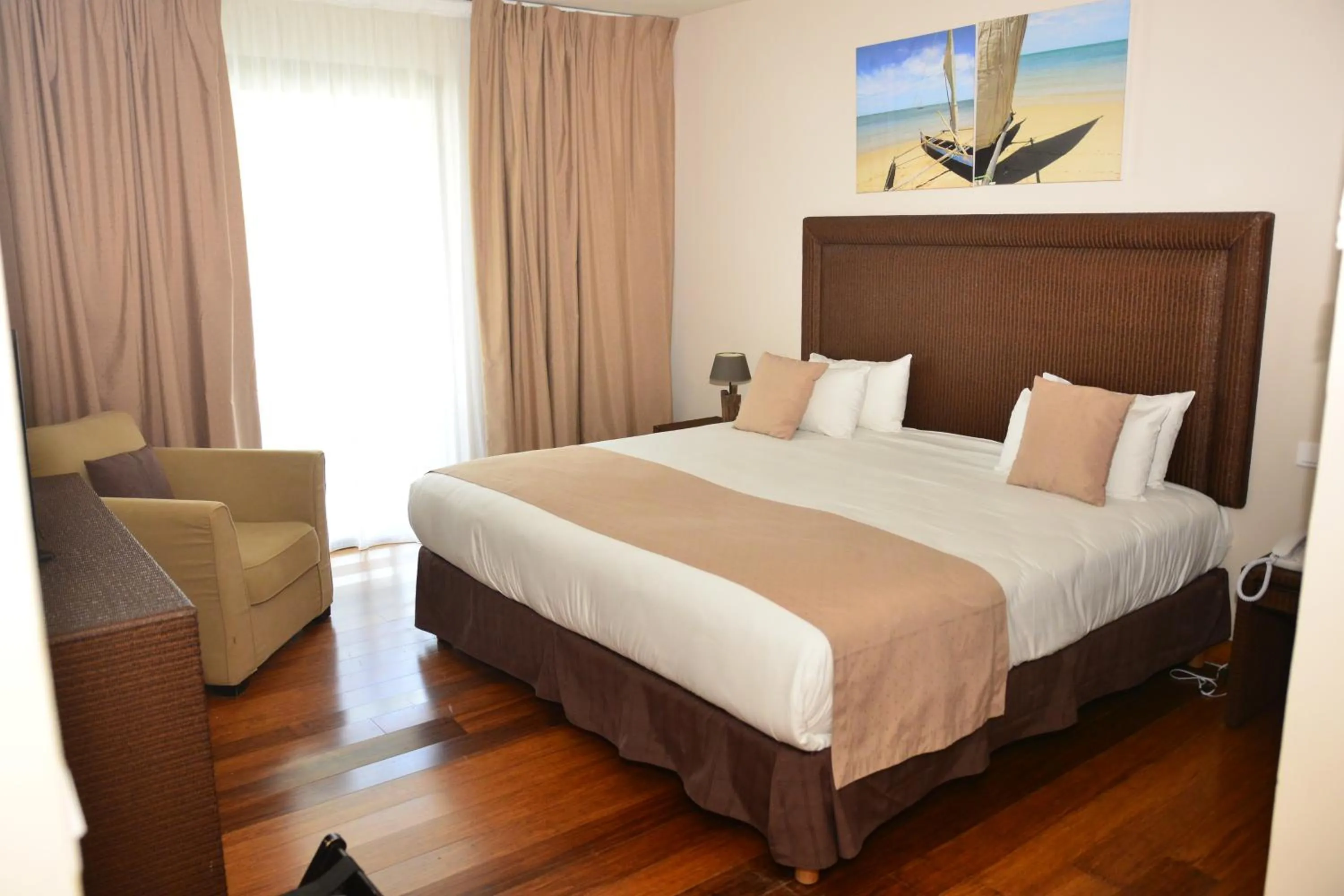 Bed in Hotel Fleur d'Epee