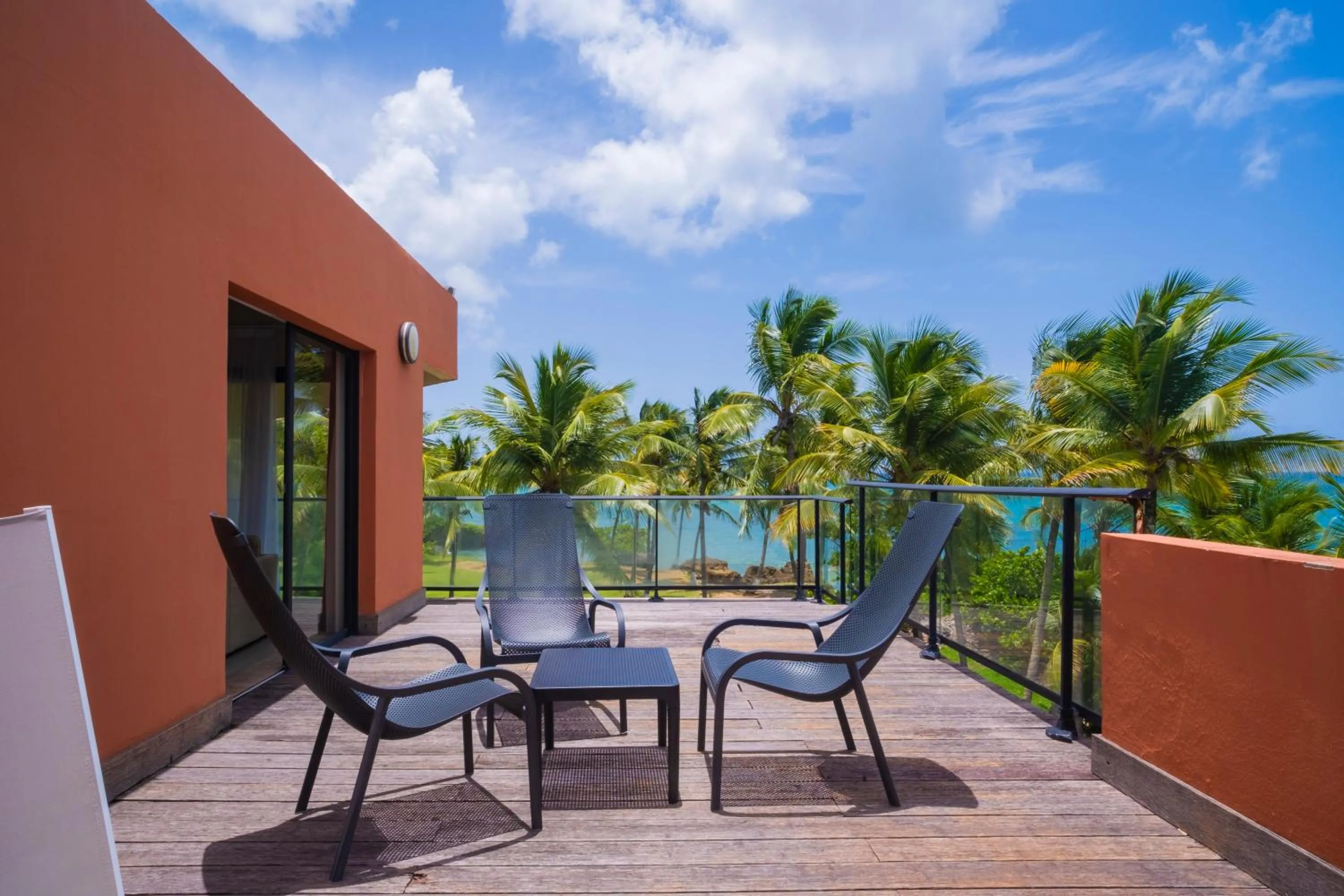 Balcony/Terrace in Hotel Fleur d'Epee