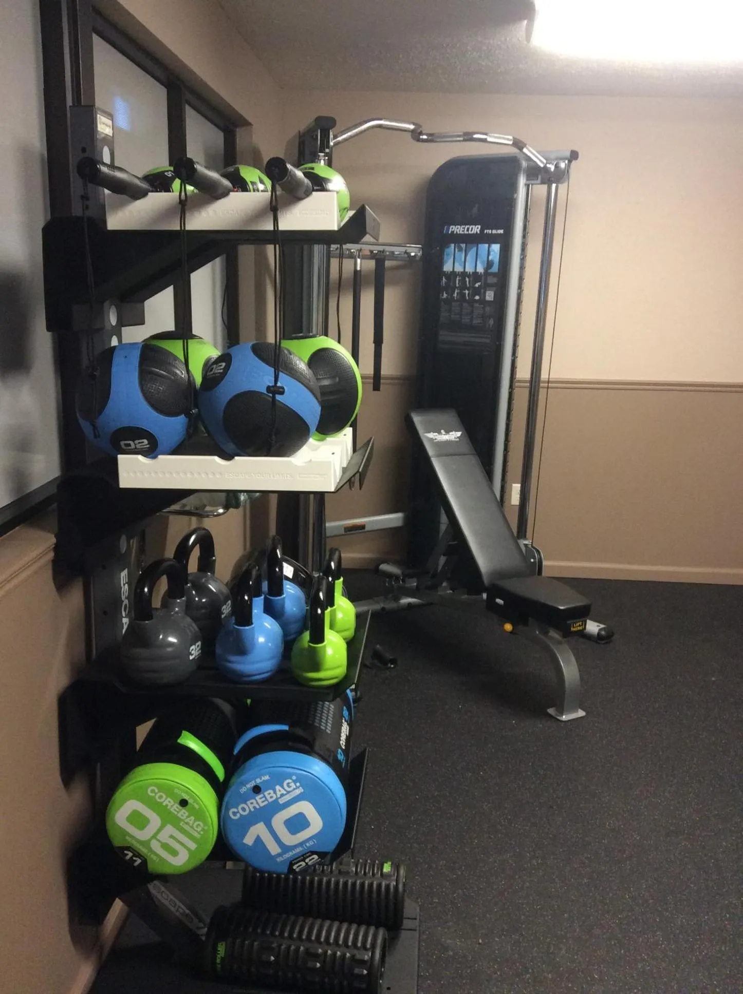 Fitness centre/facilities in Boarders Inn & Suites by Cobblestone Hotels - Grand Island