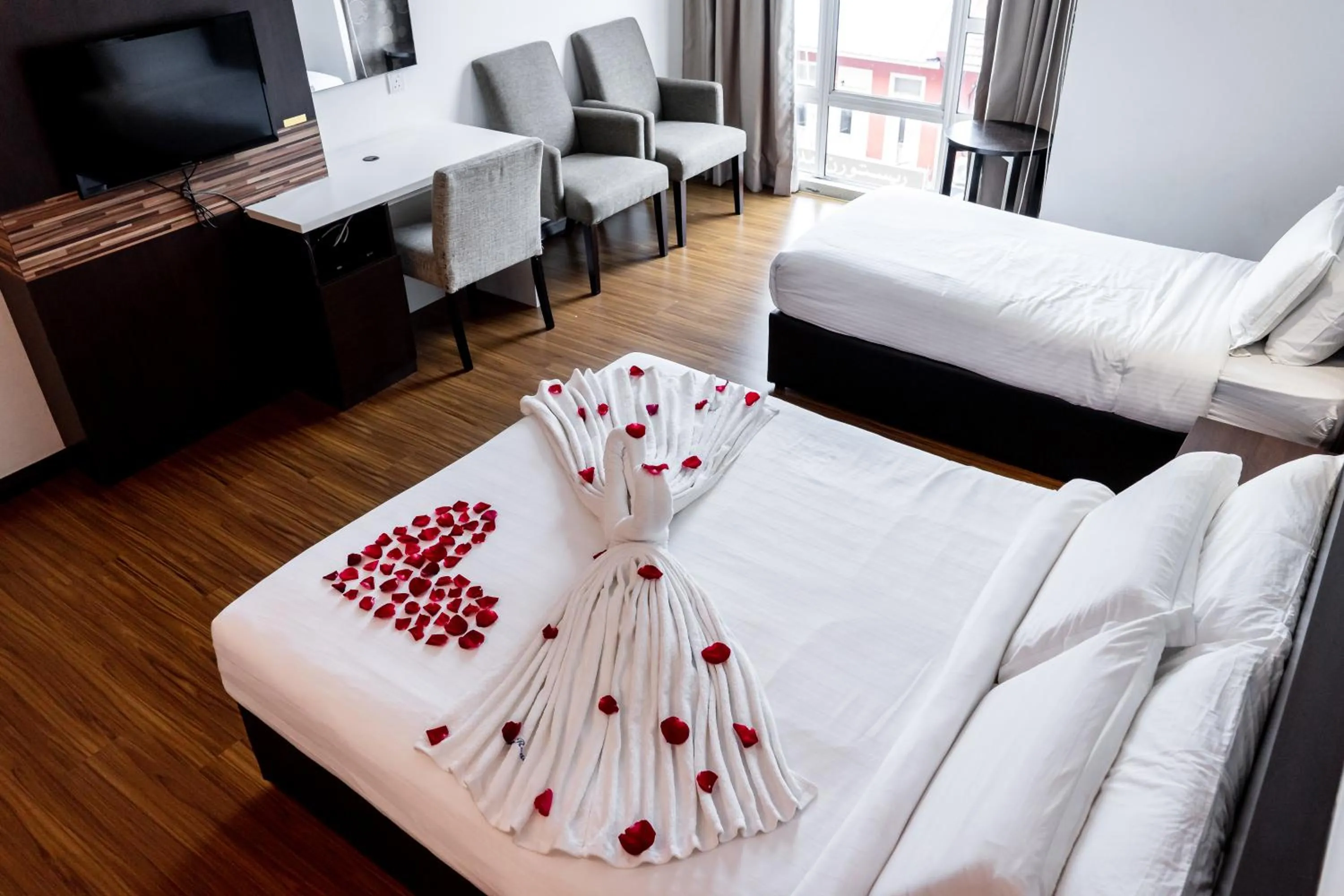 Bedroom, Bed in Classy Studio Apartment (KBCP)