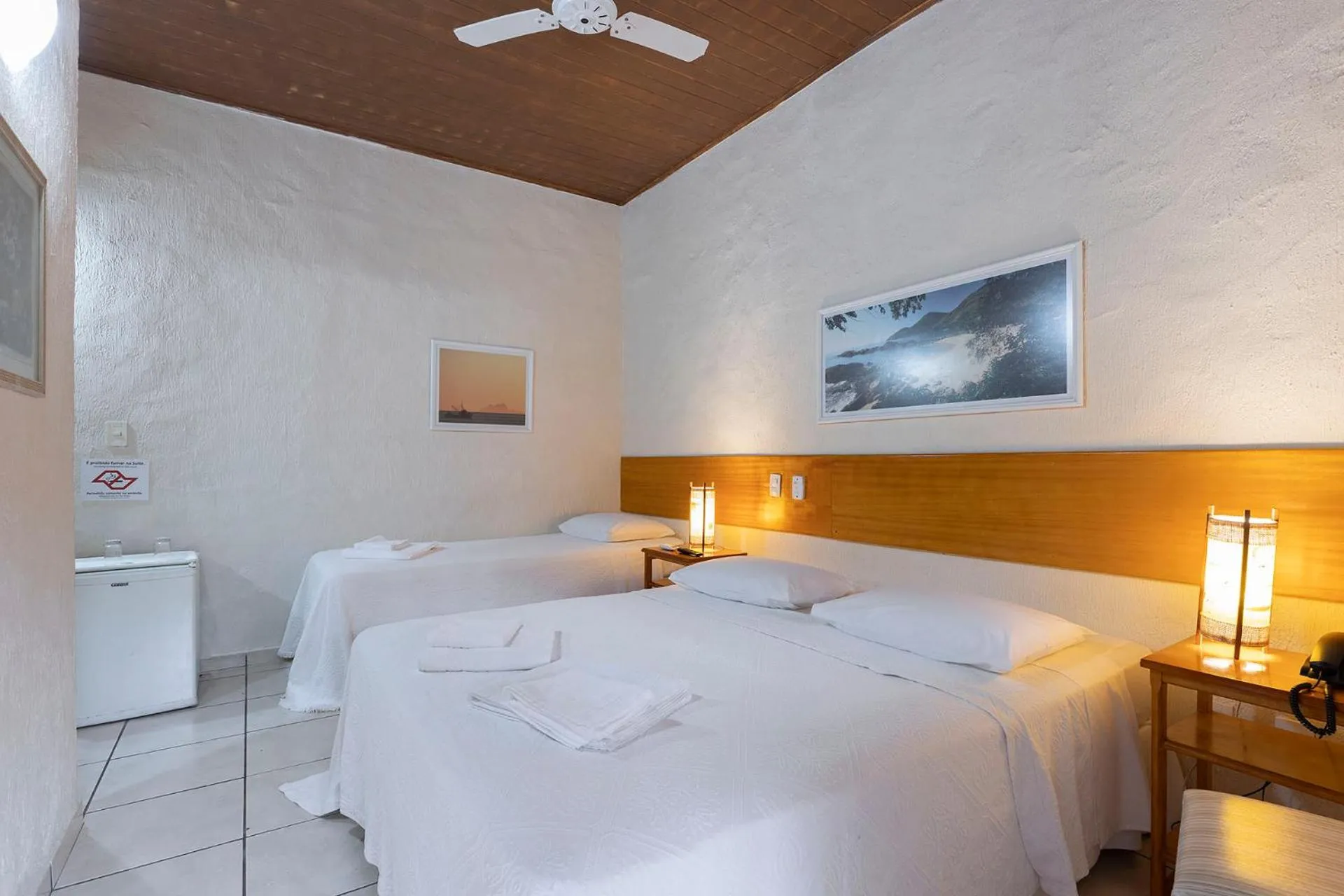 Bed in Hotel Ilhasol