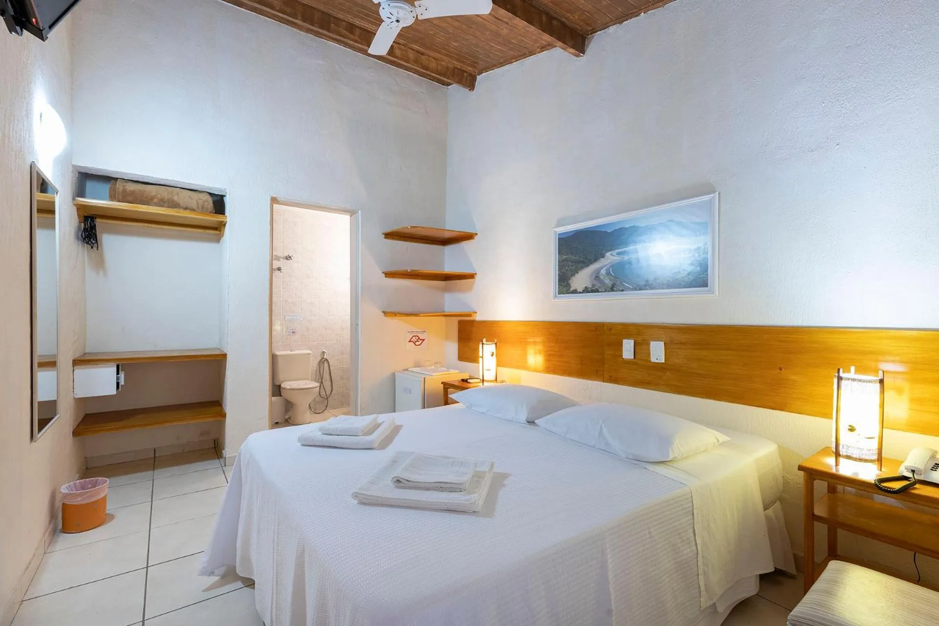 Bed in Hotel Ilhasol