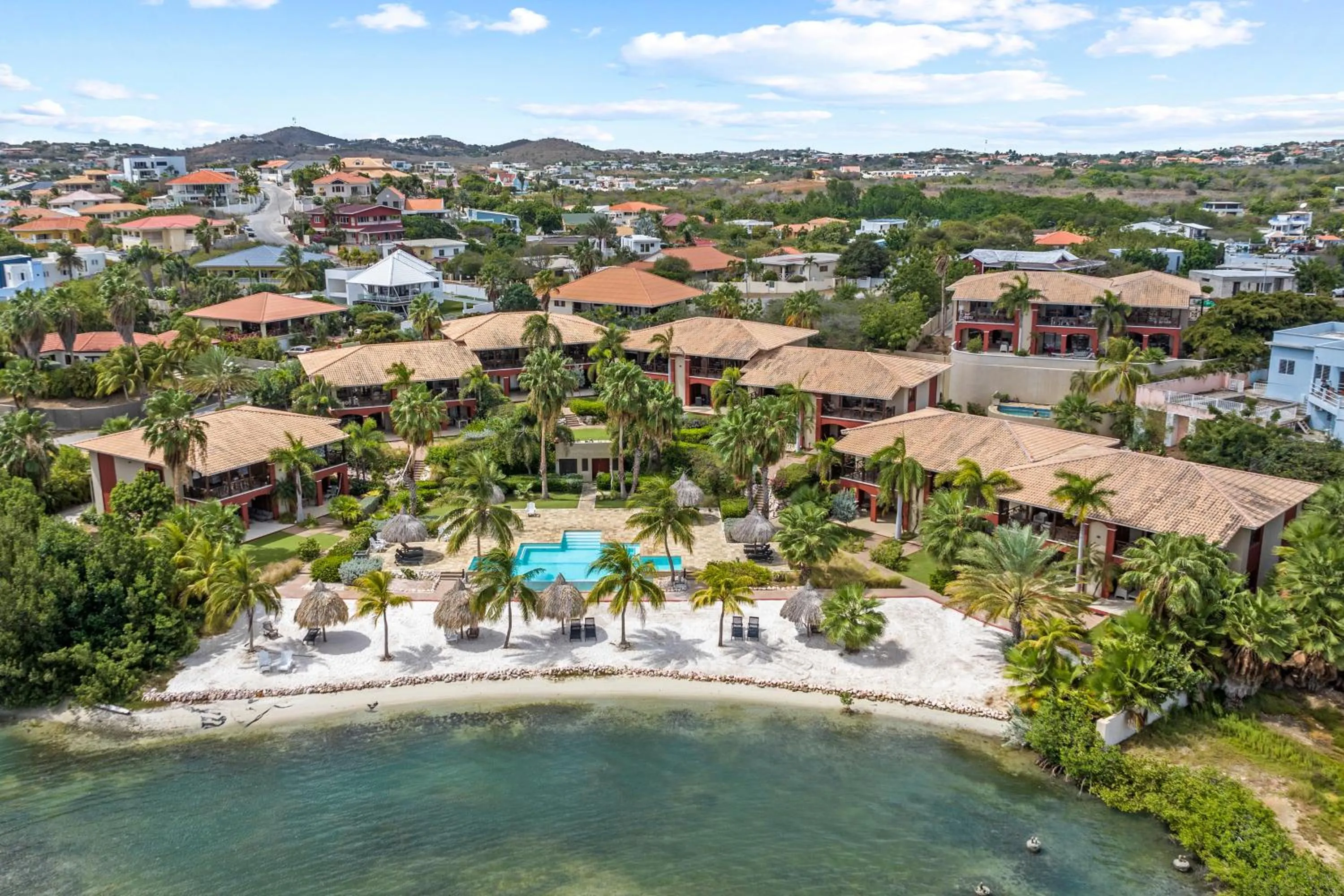 Property building in Spanish Water View Apartments - Jan Thiel area