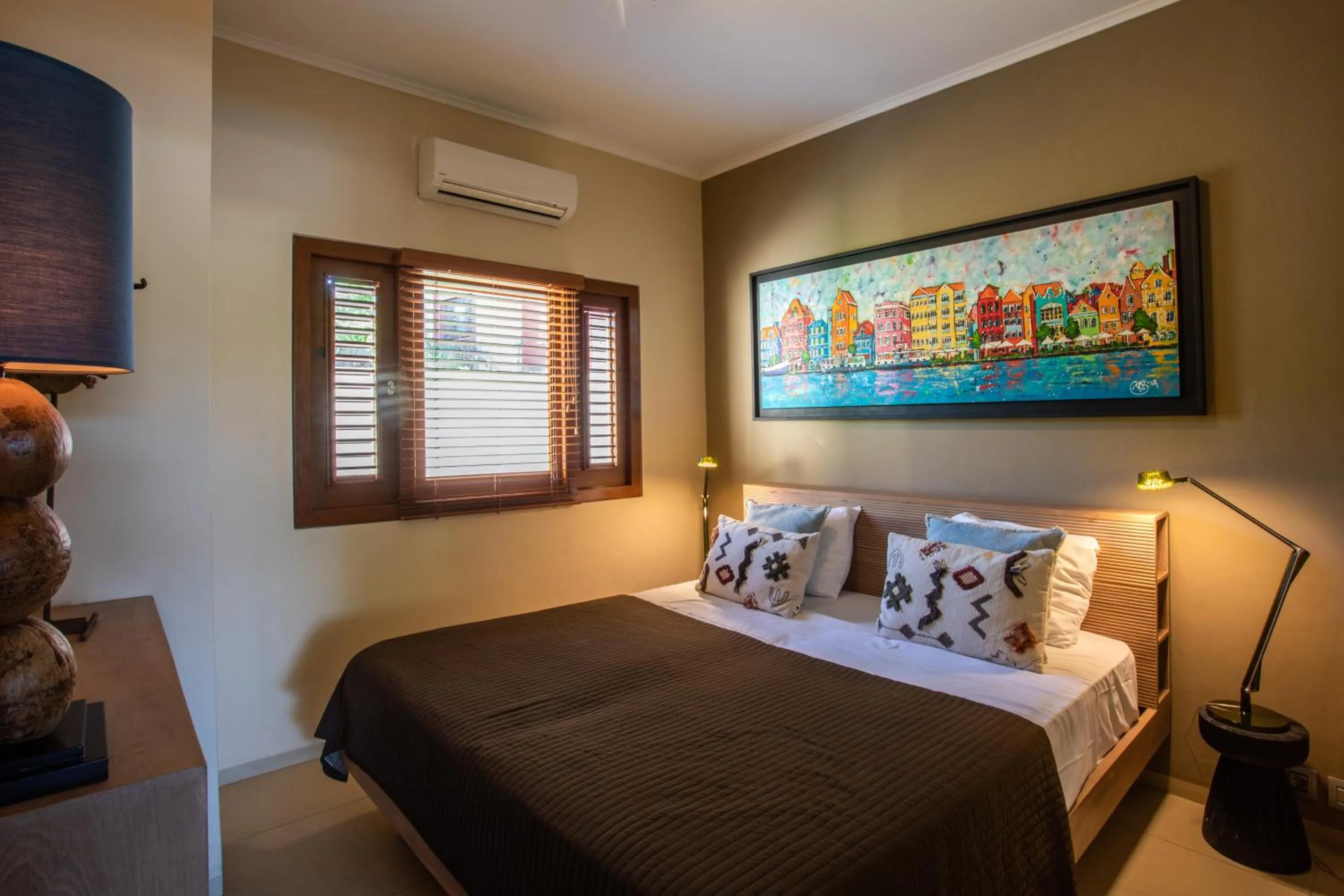 Bed in Spanish Water View Apartments - Jan Thiel area
